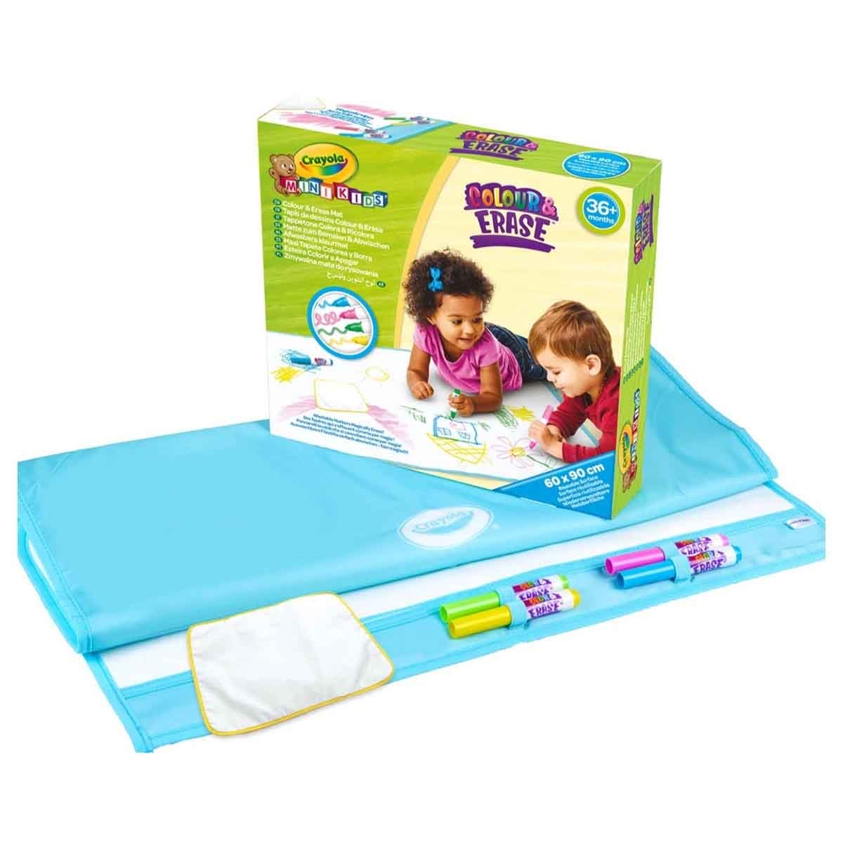 كريز دايموندز مجموعة الوجوه المضحكة مع كرايولا موديل ماجيك وسجادة كولور بوب، للجنسين، 3-4 سنوات