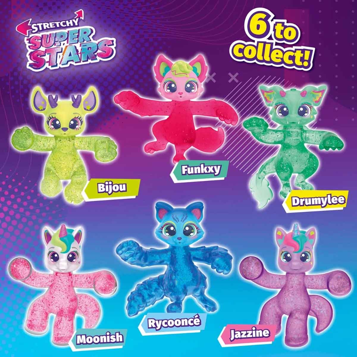 كريز مجموعة السلايم السحري مع لعبة التمدد المتنوعة وكرة الارتداد وابوبا، للجنسين، 3-4 سنوات