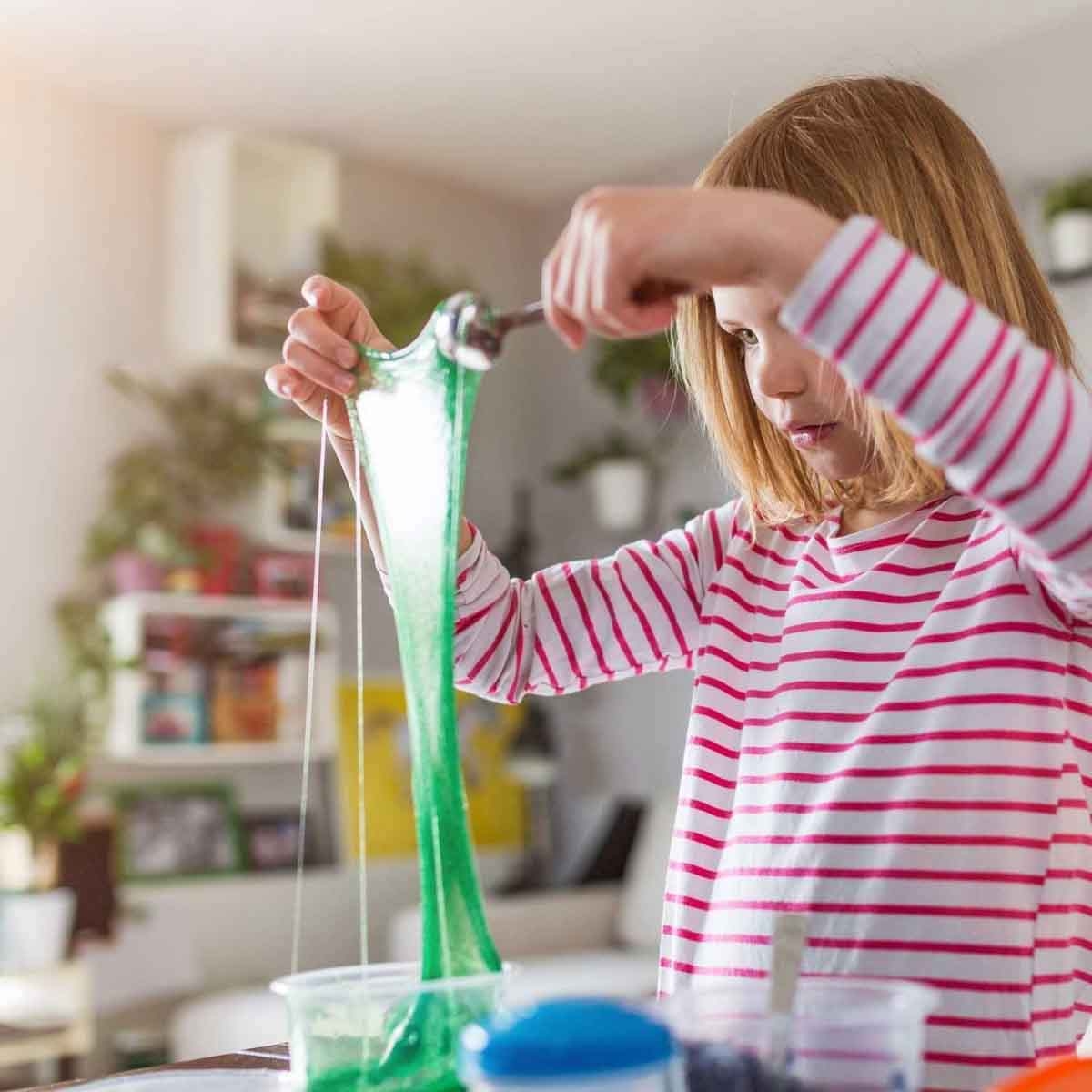 كريز مجموعة السلايم السحري مع لعبة التمدد المتنوعة وكرة الارتداد وابوبا، للجنسين، 3-4 سنوات