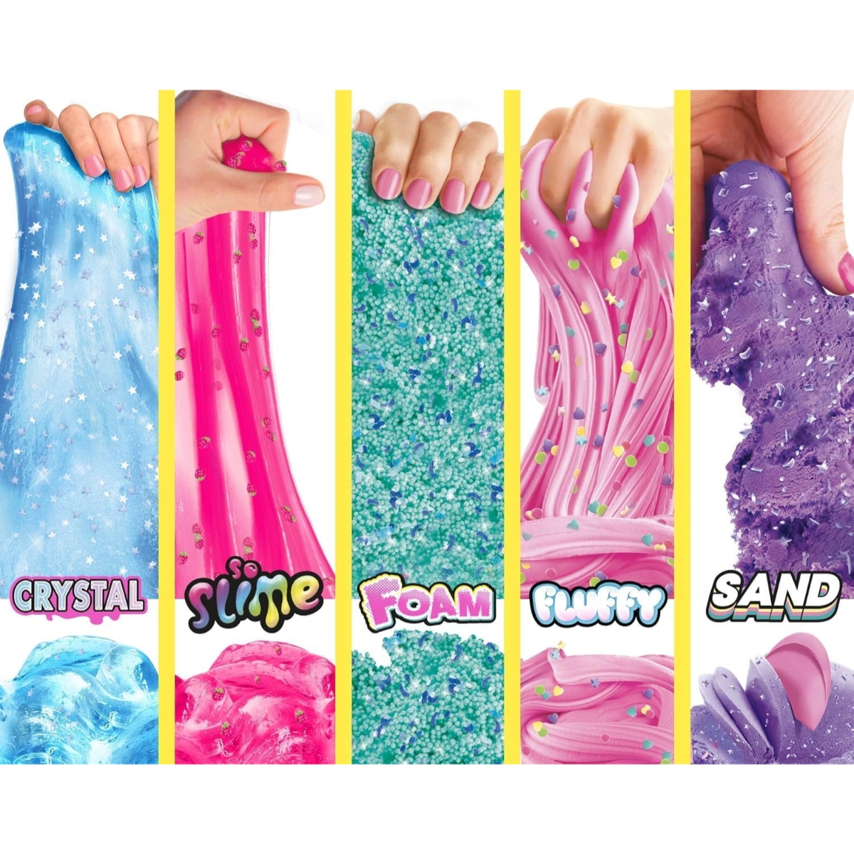 كريز سينسيشنز مجموعة مزيج 5 أنماط للجنسين، من 5 إلى 7