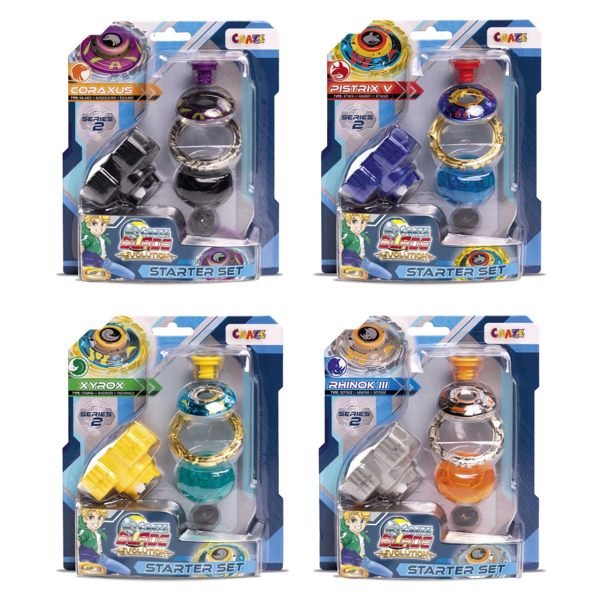 كريز مجموعة بداية بليد دوار متنوع إيفولوشن للجنسين، 5-7 سنوات