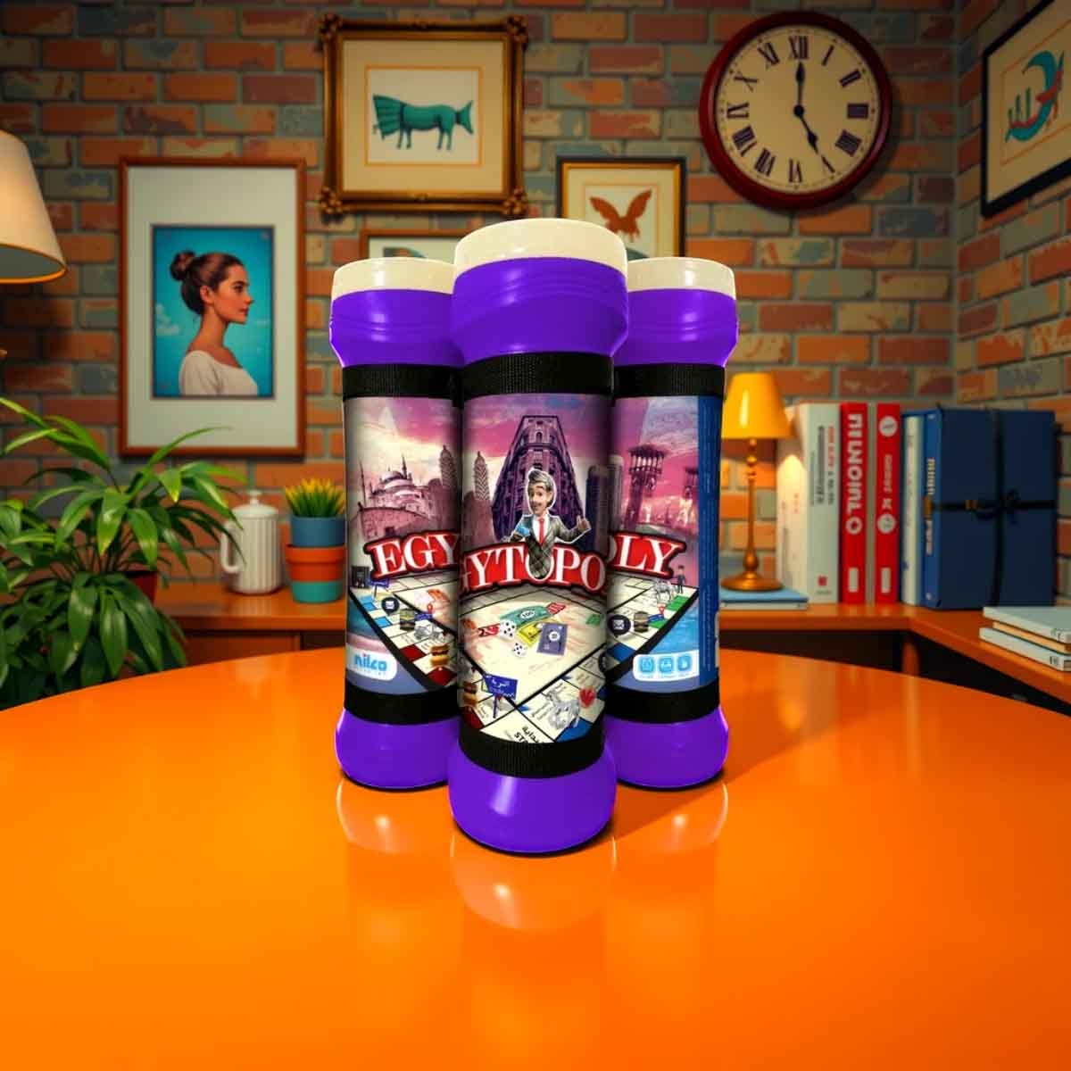 نيلكو لعبة إيجتوبولي الأسطوانية للأطفال من عمر 8 إلى 10 سنوات