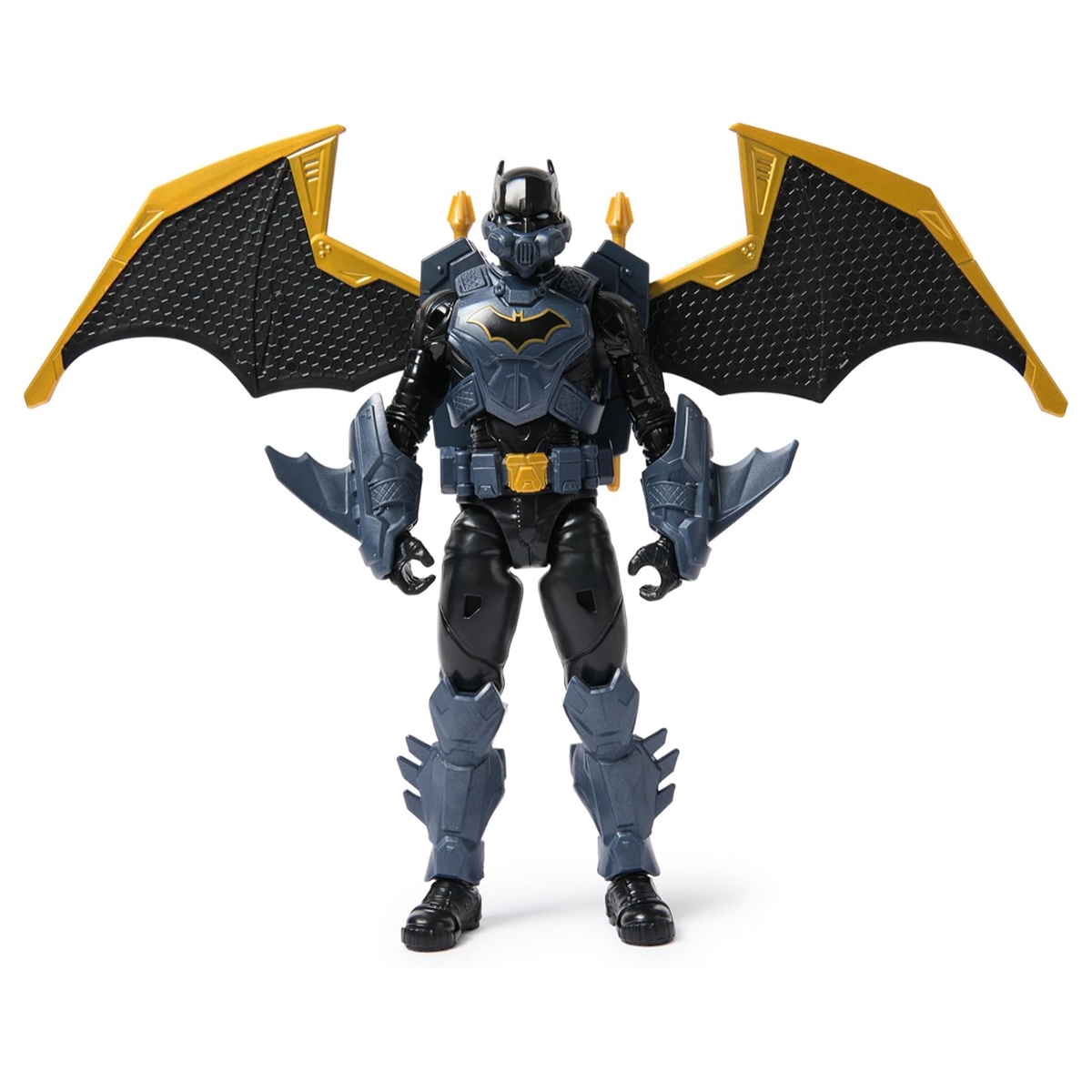 دي سي كوميكس دمية باتمان بجناحين قابلين للتمدد من سلسلة نايت سكاي بحجم 12 إنش للجنسين، 5-7 سنوات