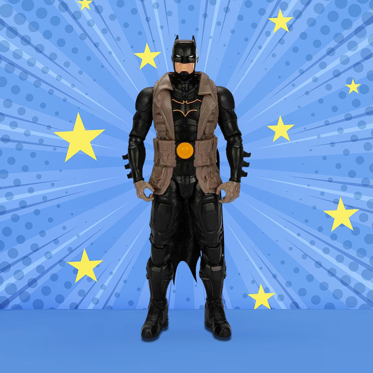 دي سي كوميكس مجسم باتمان البطل الخارق 12 إنش للجنسين، 3-4 سنوات