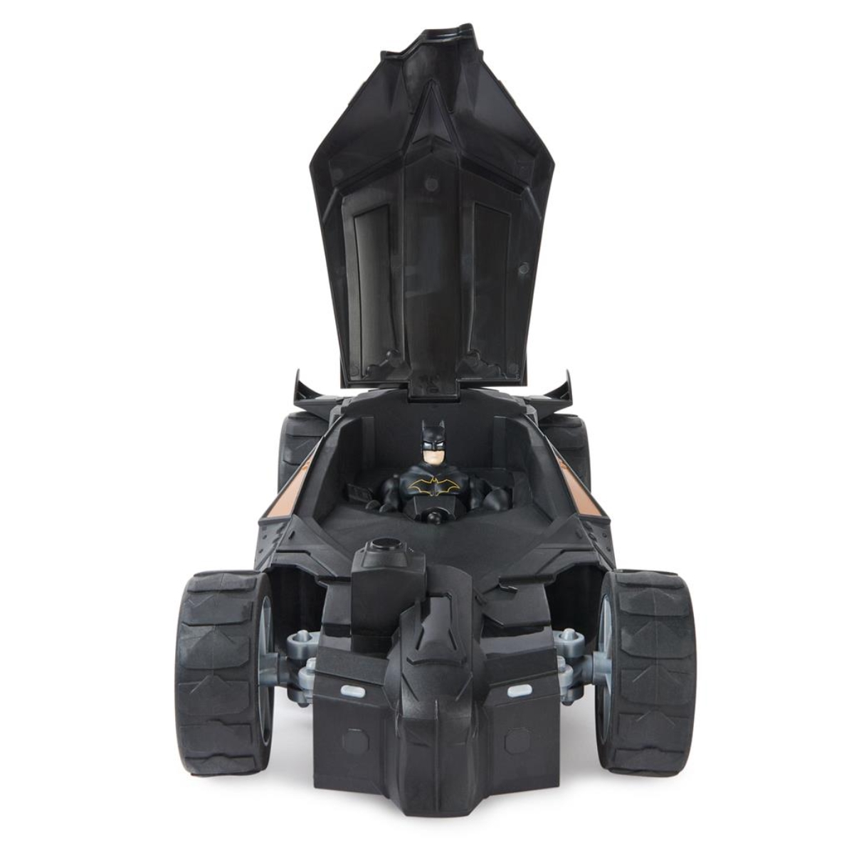 دي سي كومكس سيارة باتموبيل تحكم عن بعد مع شخصية باتمان 4 إنش، للجنسين، 5-7 سنوات، مجموعة من 2