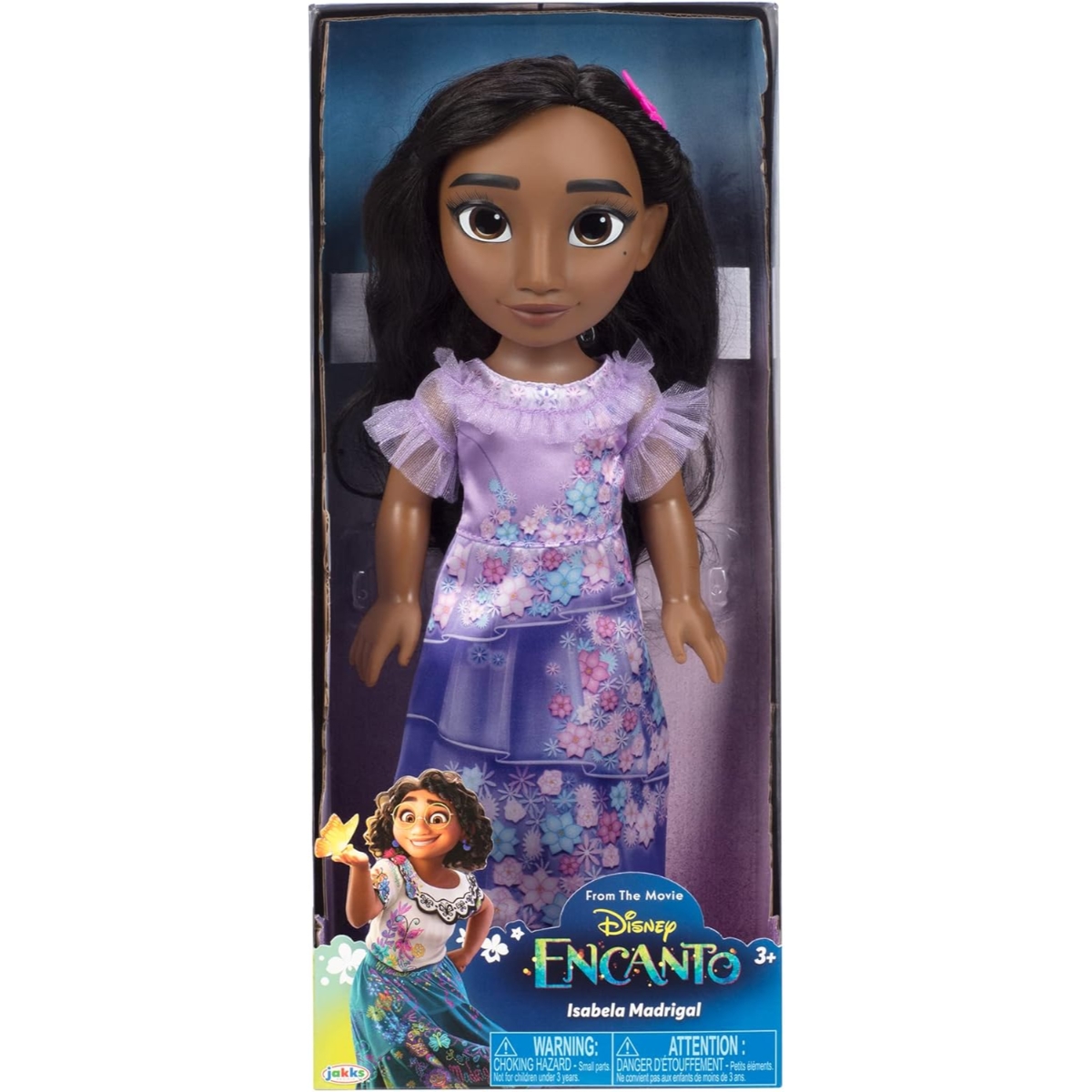 ديزني إنكانتو دمية أزياء عائلة مادريجال منوعة 15 إنش للبنات، 3-4 سنوات