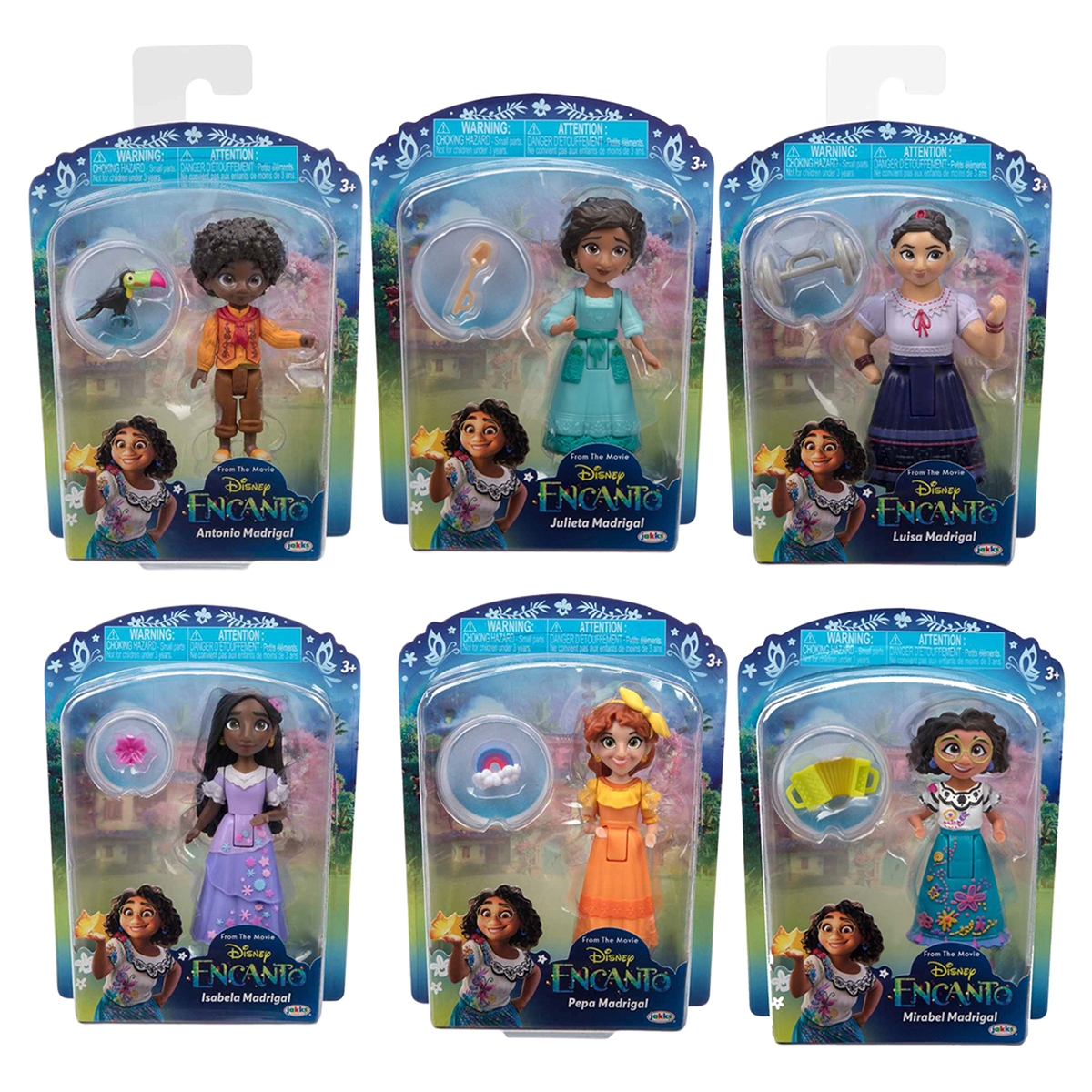 ديزني إنكانتو دمية أزياء أساسية منوعة مع إكسسوار للبنات، 3-4 سنوات