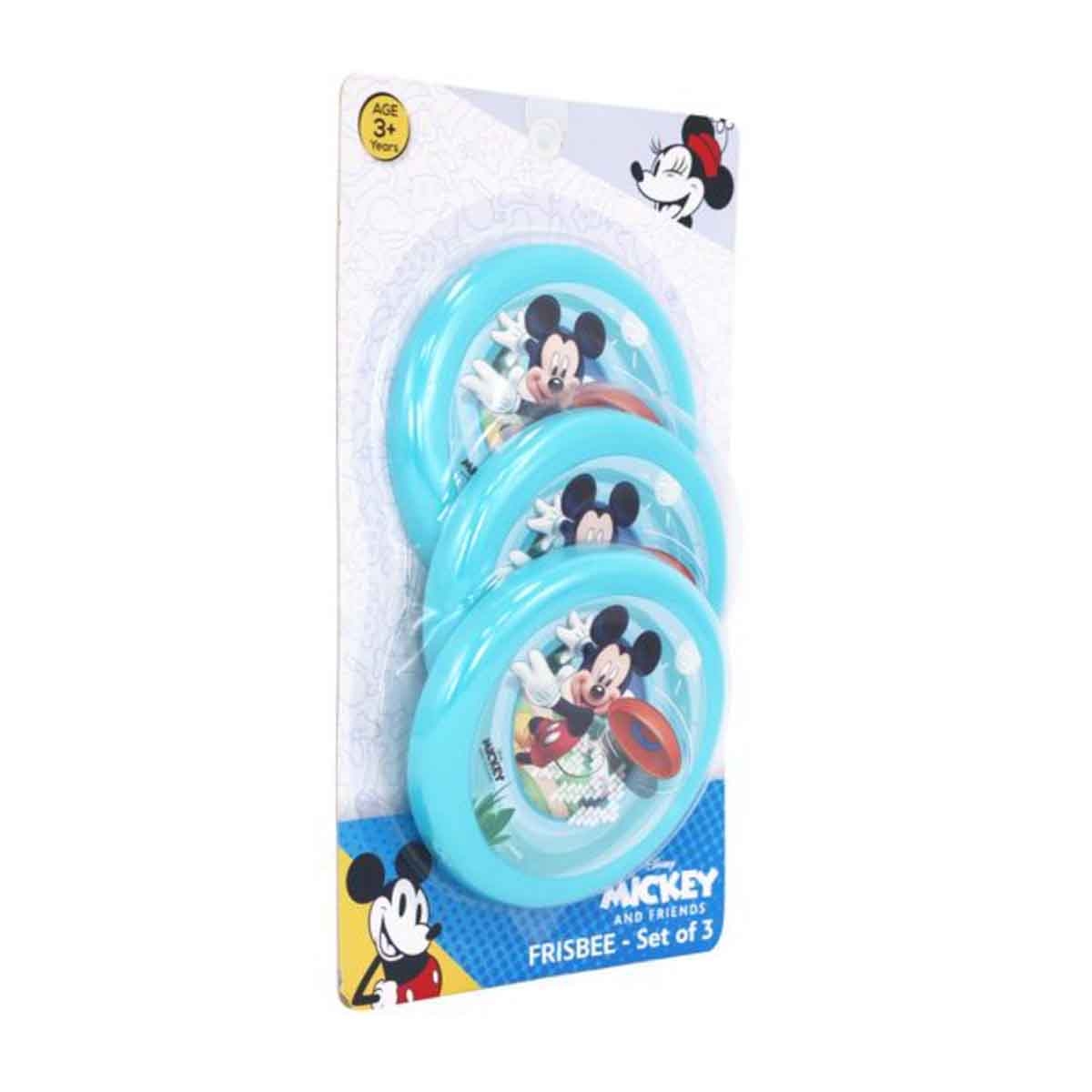 ديزني ميكي طقم فريسبي للجنسين، 3-4 سنوات