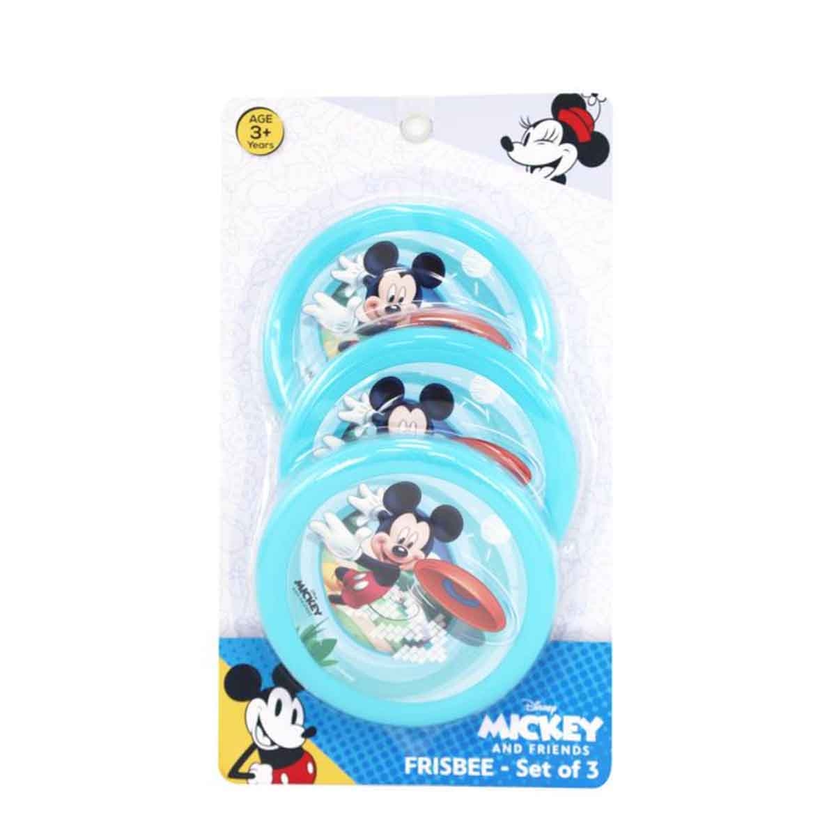 ديزني ميكي طقم فريسبي للجنسين، 3-4 سنوات