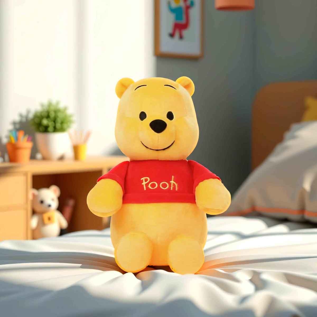 ديزني بلاش كلاسيك فاليو بو دمية محشوة متوسطة 10.5 إنش للجنسين، 3-4 سنوات