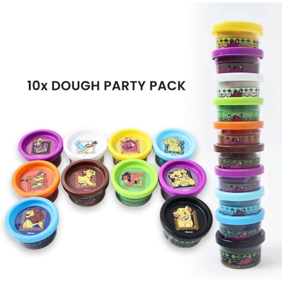 ديزني ذا لايون كينغ مجموعة حفلة للأطفال بعمر 3-4 سنوات (عدد 10)