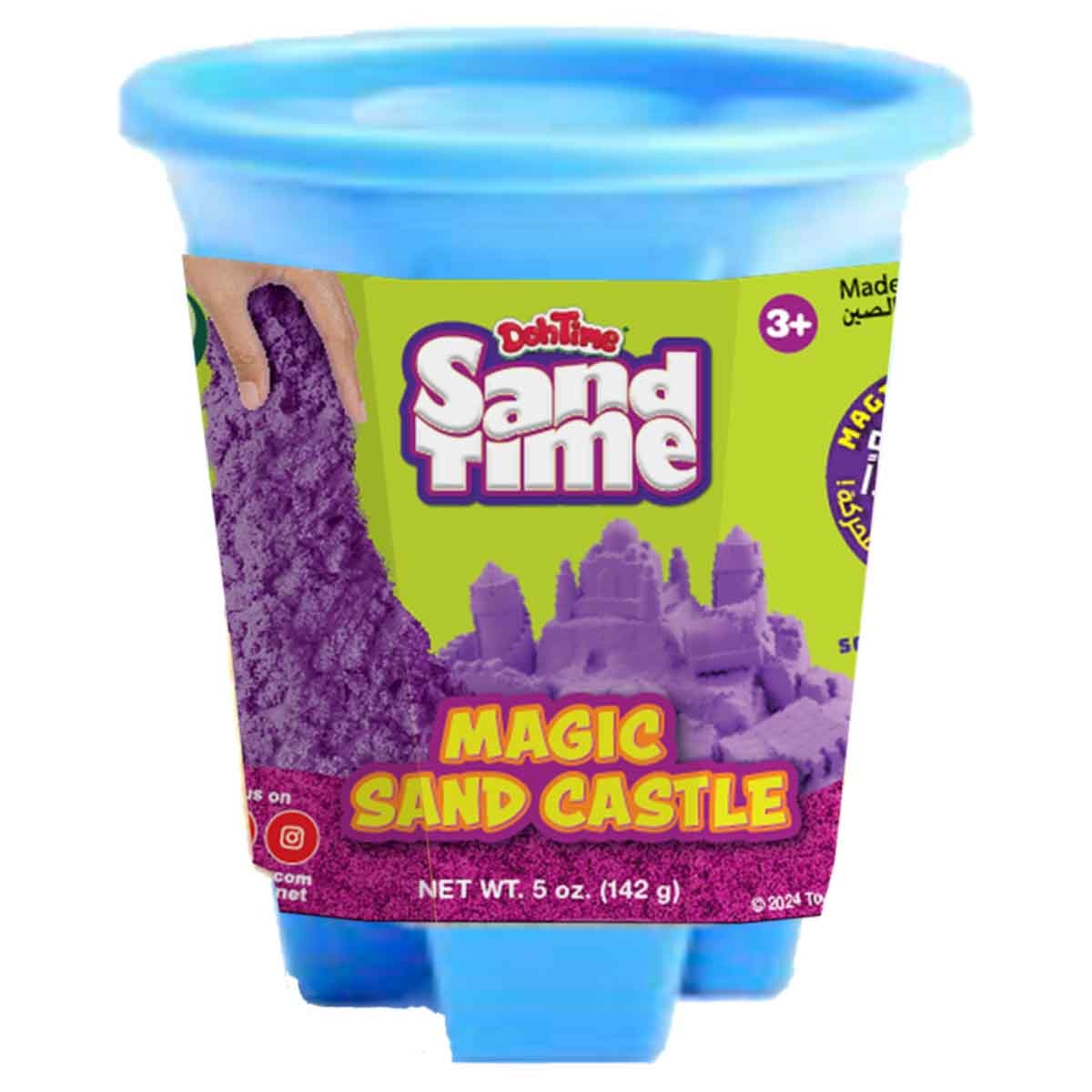 دو تايم برطمان رمل 142غ قلعة سحرية منوع للجنسين، 3-4 سنوات