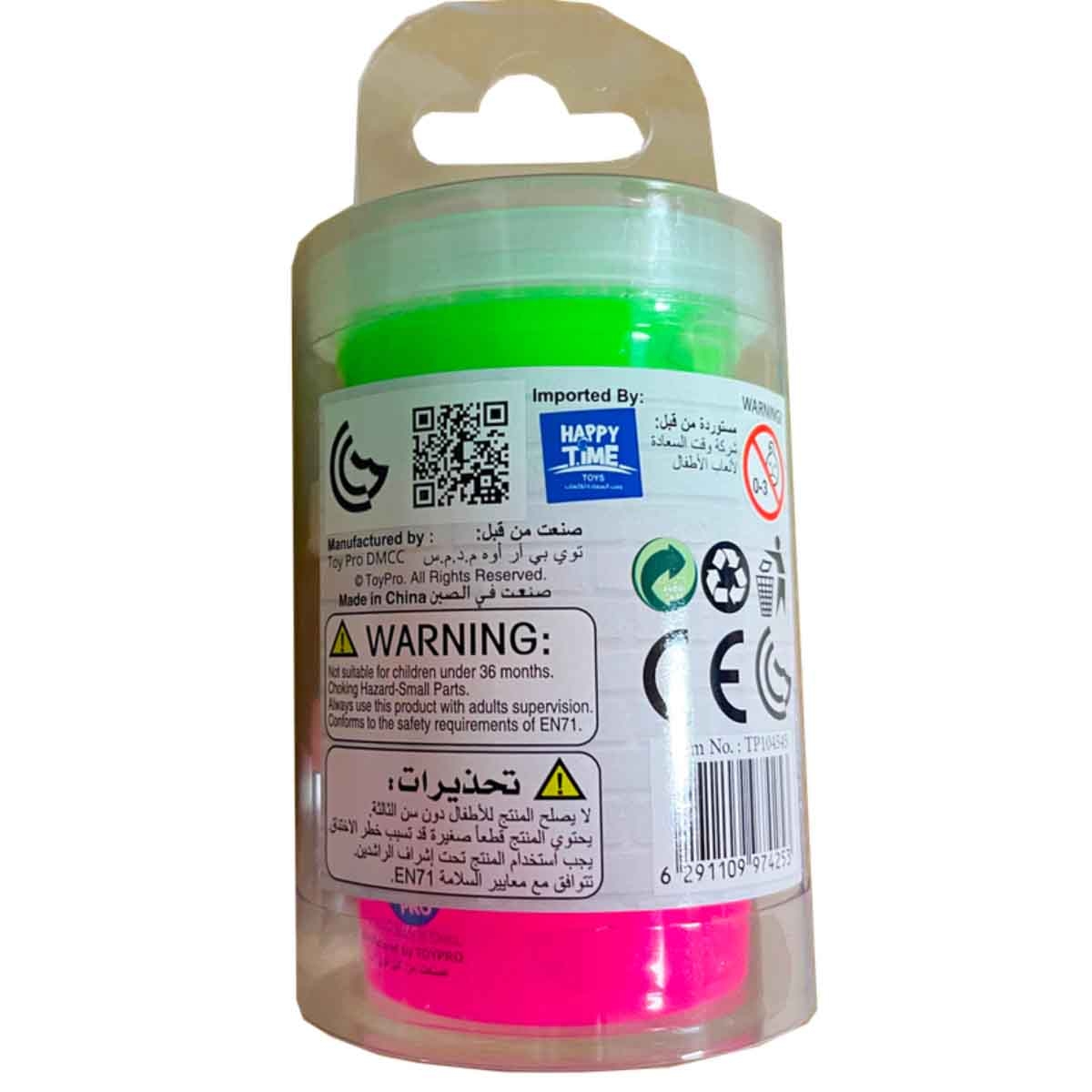 دوه تايم مجموعة سلايم قيمة بثلاثة ألوان وزن 3 أونصات، للجنسين، للأعمار من 3 إلى 4 سنوات