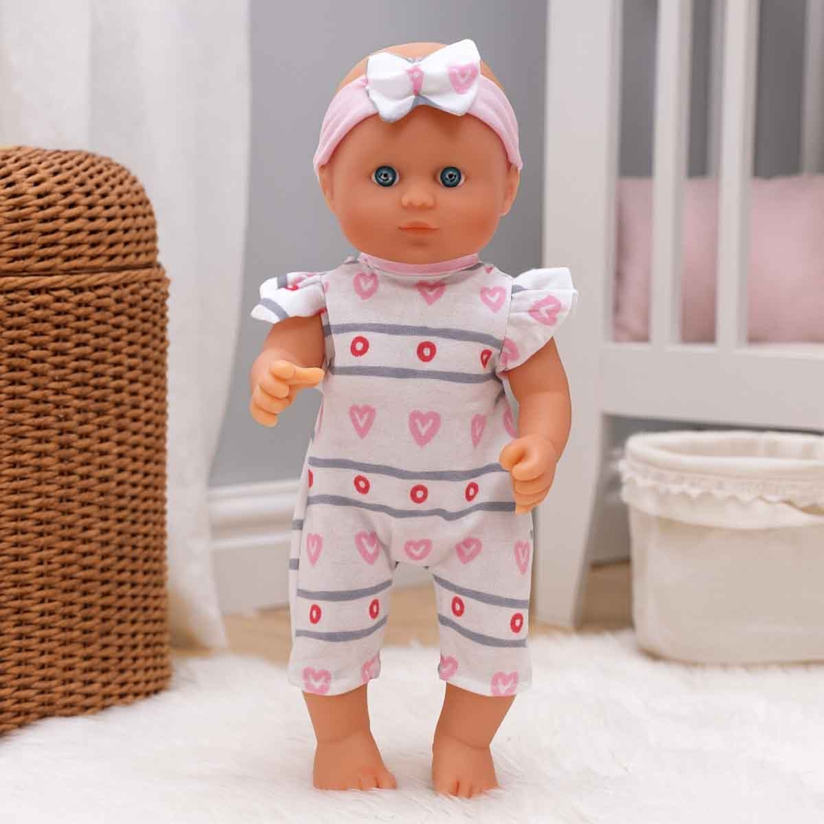 دولز وورلد دمية استحمام فاخرة ليتل بوبت 10 إنش للرضع، 0-2 سنوات