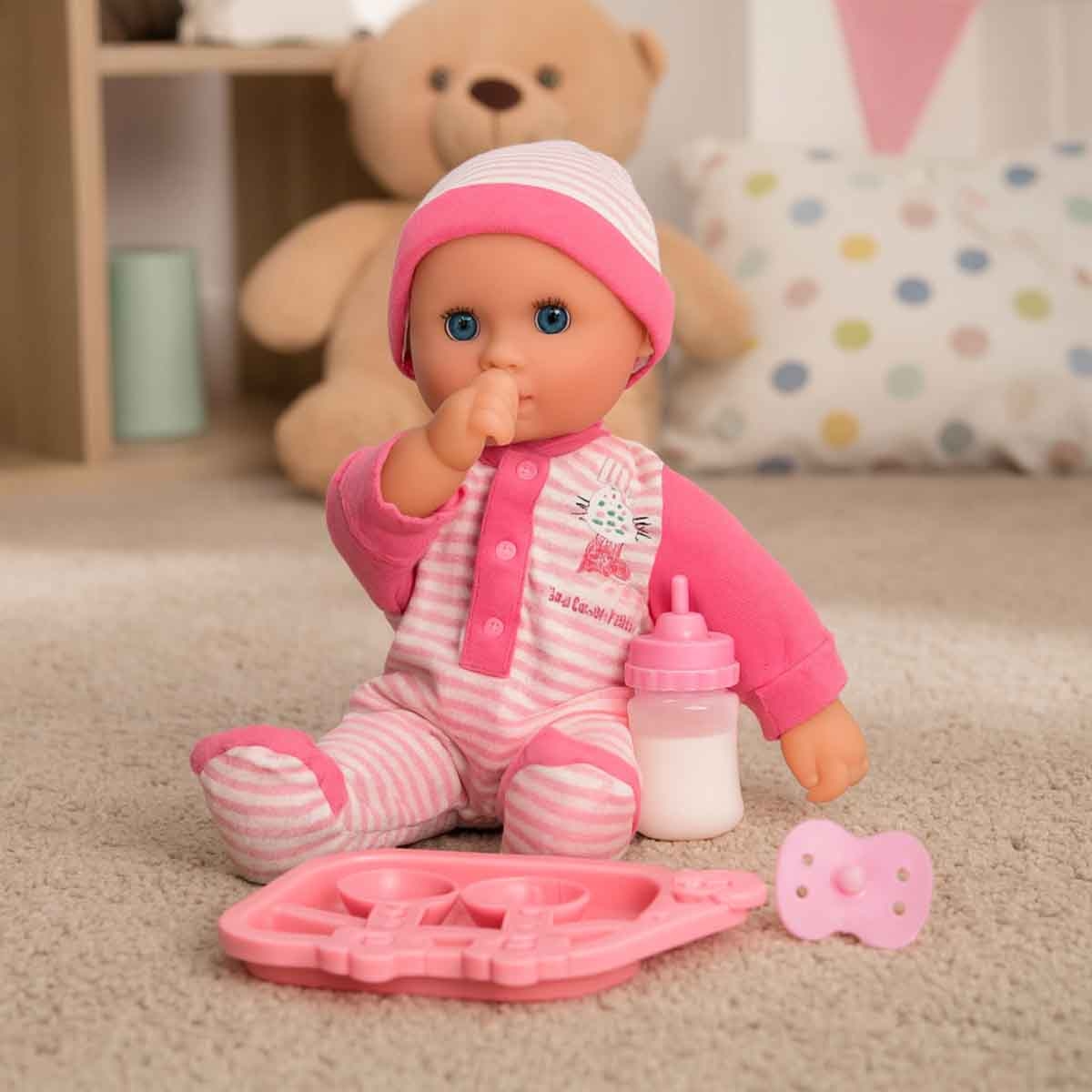 دولز وورلد دمية بيبي تالي المتحدثة ناعمة الجسم 12 إنش للرضع، 0-2 سنوات