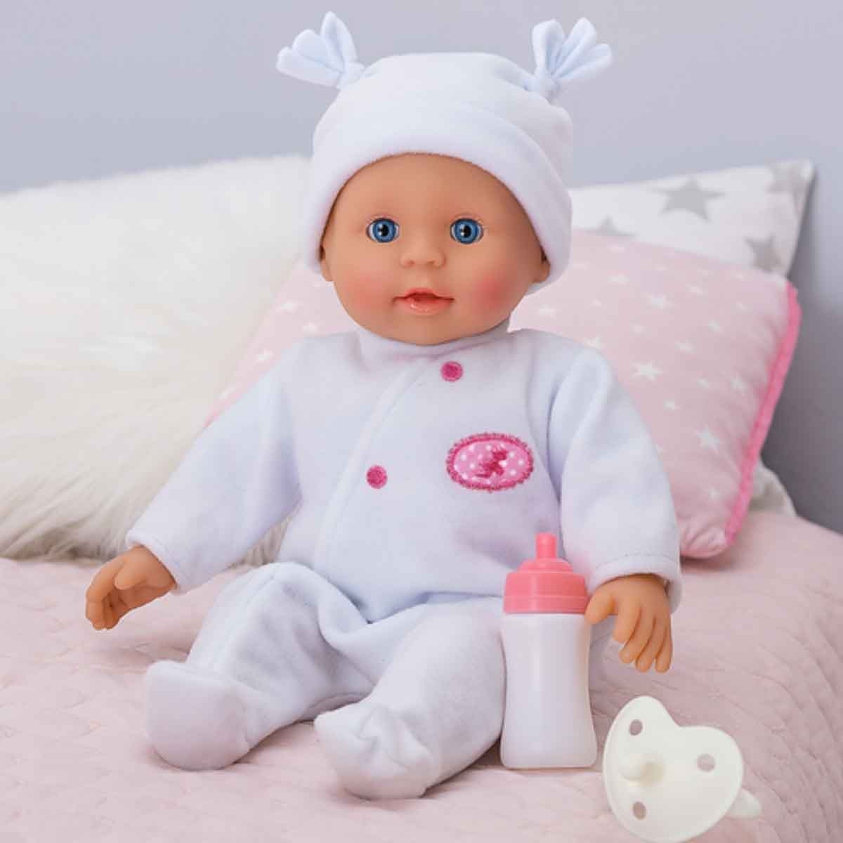 دولز وورلد دمية بيبي بحشوة حبوب في الخلف 15 إنش للرضع، 0-2 سنوات