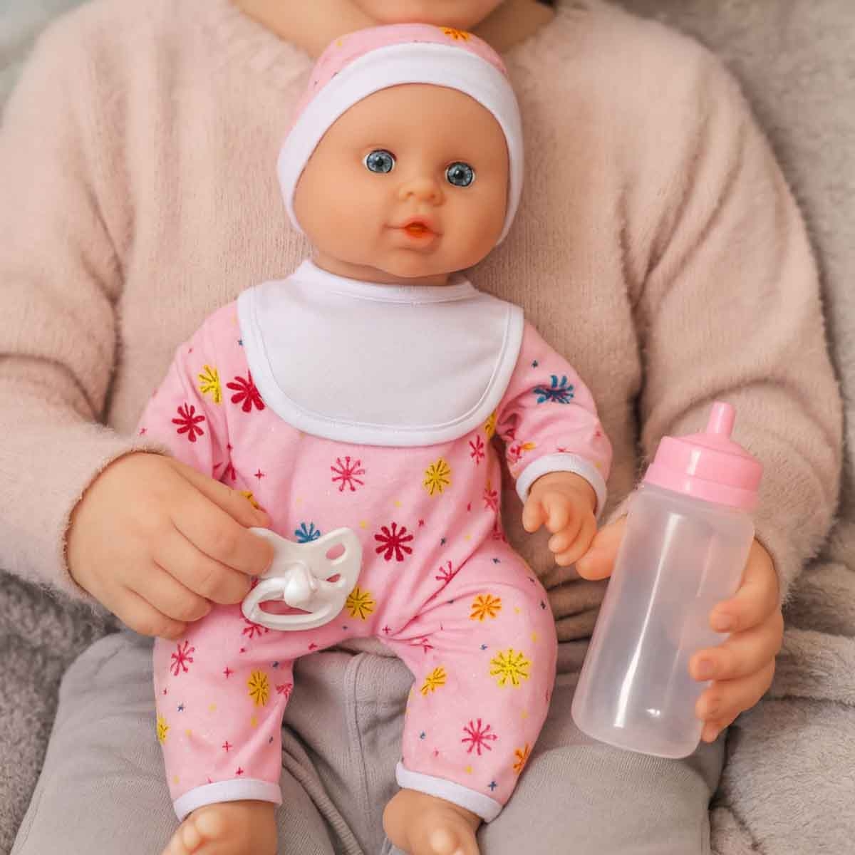 دولز وورلد دمية بيبي جوي ناعمة الجسم 15 إنش للرضع، 0-2 سنوات