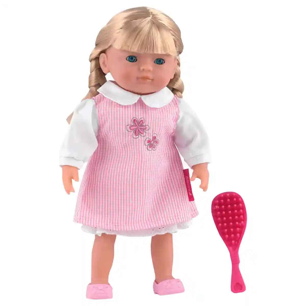 دولز وورلد دمية إليزابيث بشعر ناعمة الجسم 14 إنش للرضع، 0-2 سنوات