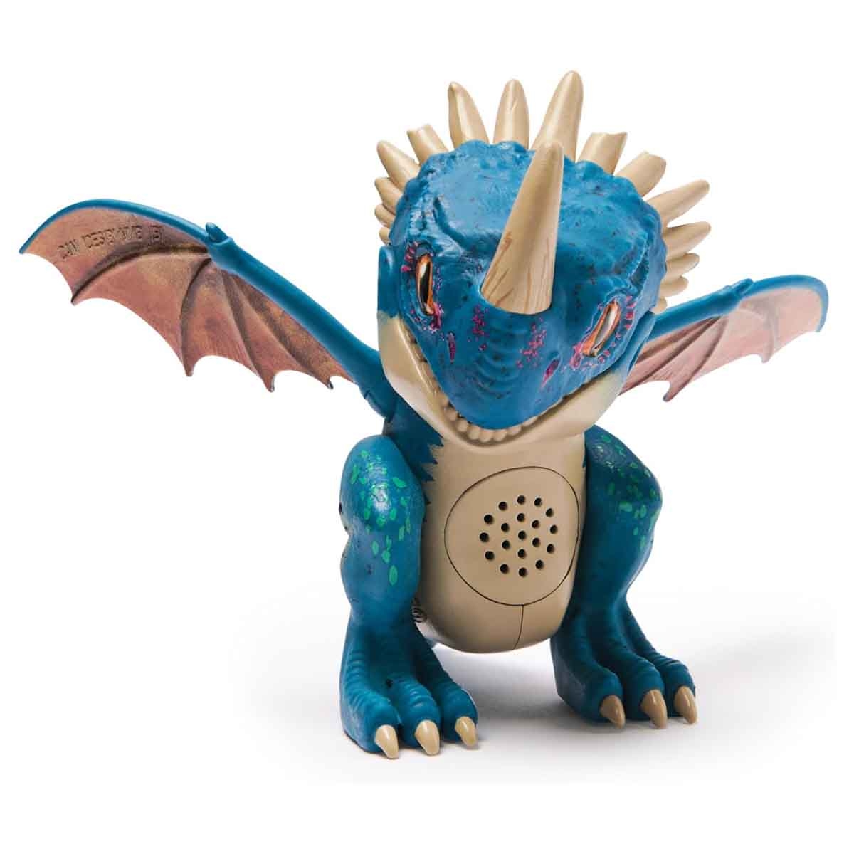 دريم وركس مجسم تنين ستورم أرو صغير تفاعلي مع صوت للأولاد من 5 إلى 7 سنوات