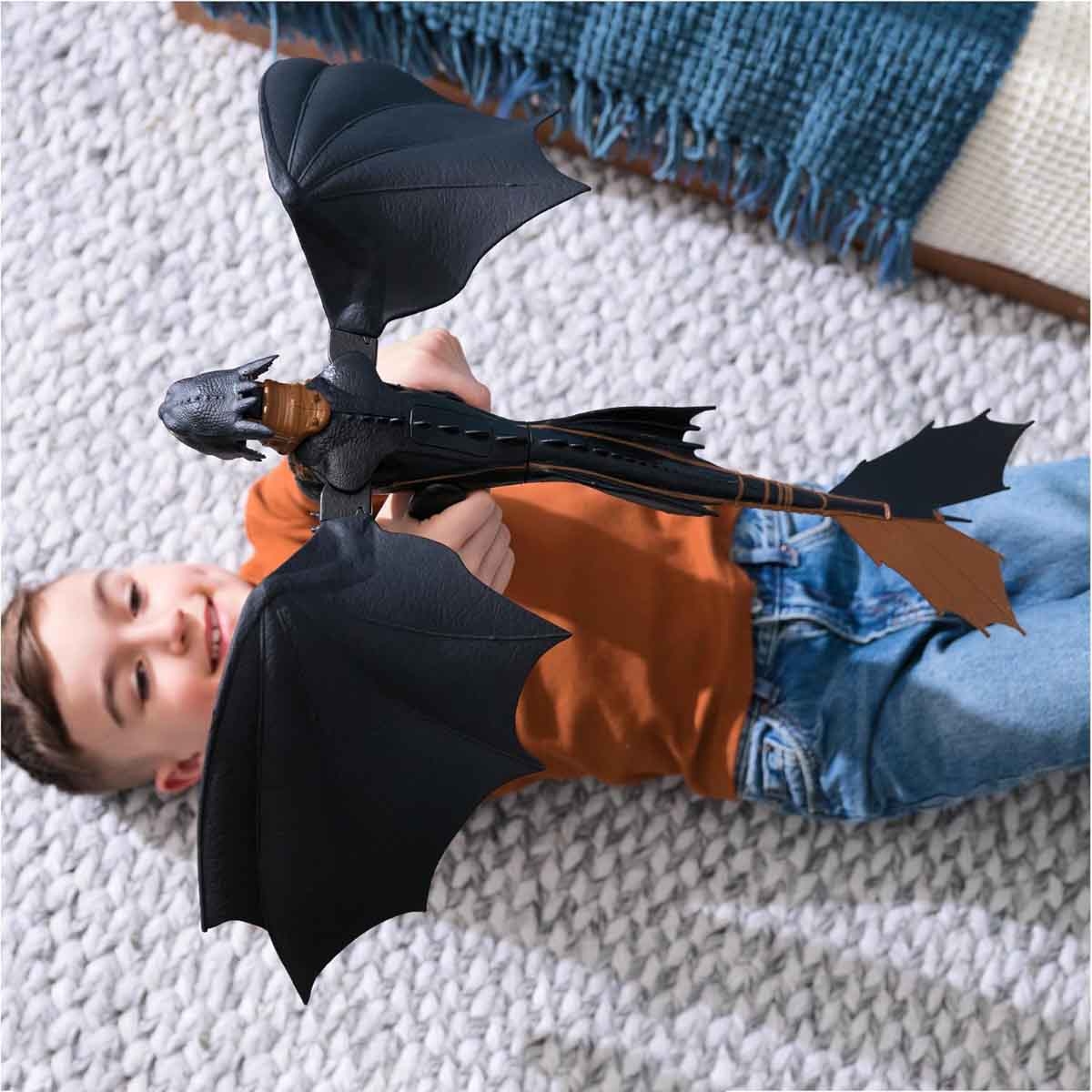 دريم وركس مجسم أكشن توثليس التنانين بلازما بلاست ألتيميت بجناحين 25 إنش للأولاد من 5 إلى 7 سنوات