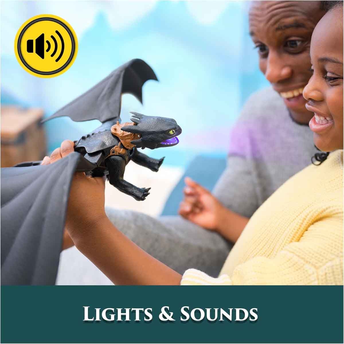 دريم وركس مجسم أكشن توثليس التنانين بلازما بلاست ألتيميت بجناحين 25 إنش للأولاد من 5 إلى 7 سنوات