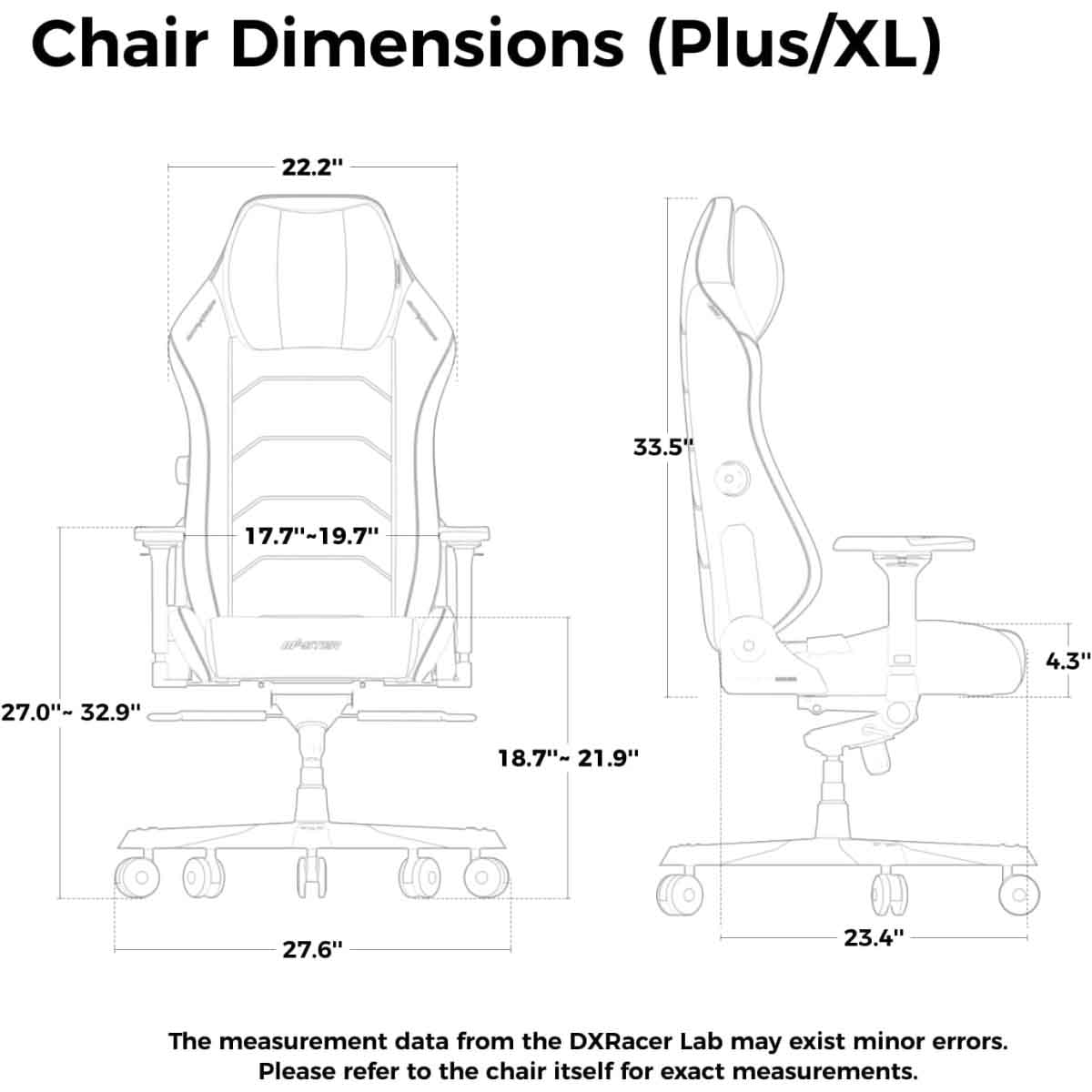 دي إكس ريسر ماستر سيريز أبيض كرسي ألعاب