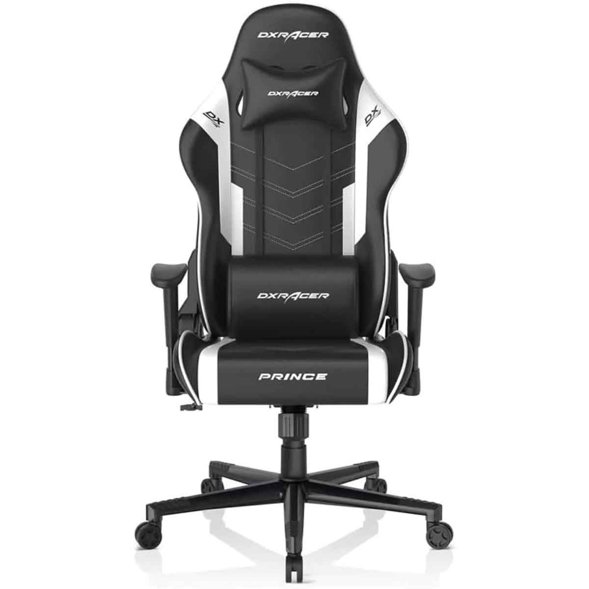 دي إكس ريسر برينس P132 سيريز أسود/أبيض كرسي ألعاب