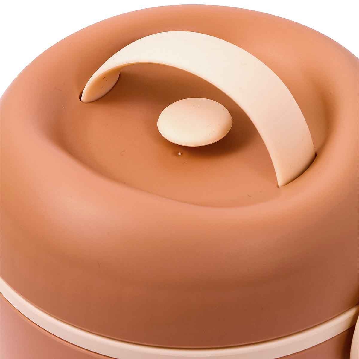 إيزي كيدز صندوق غداء 1.32 لتر بني للجنسين، 3-4 سنوات