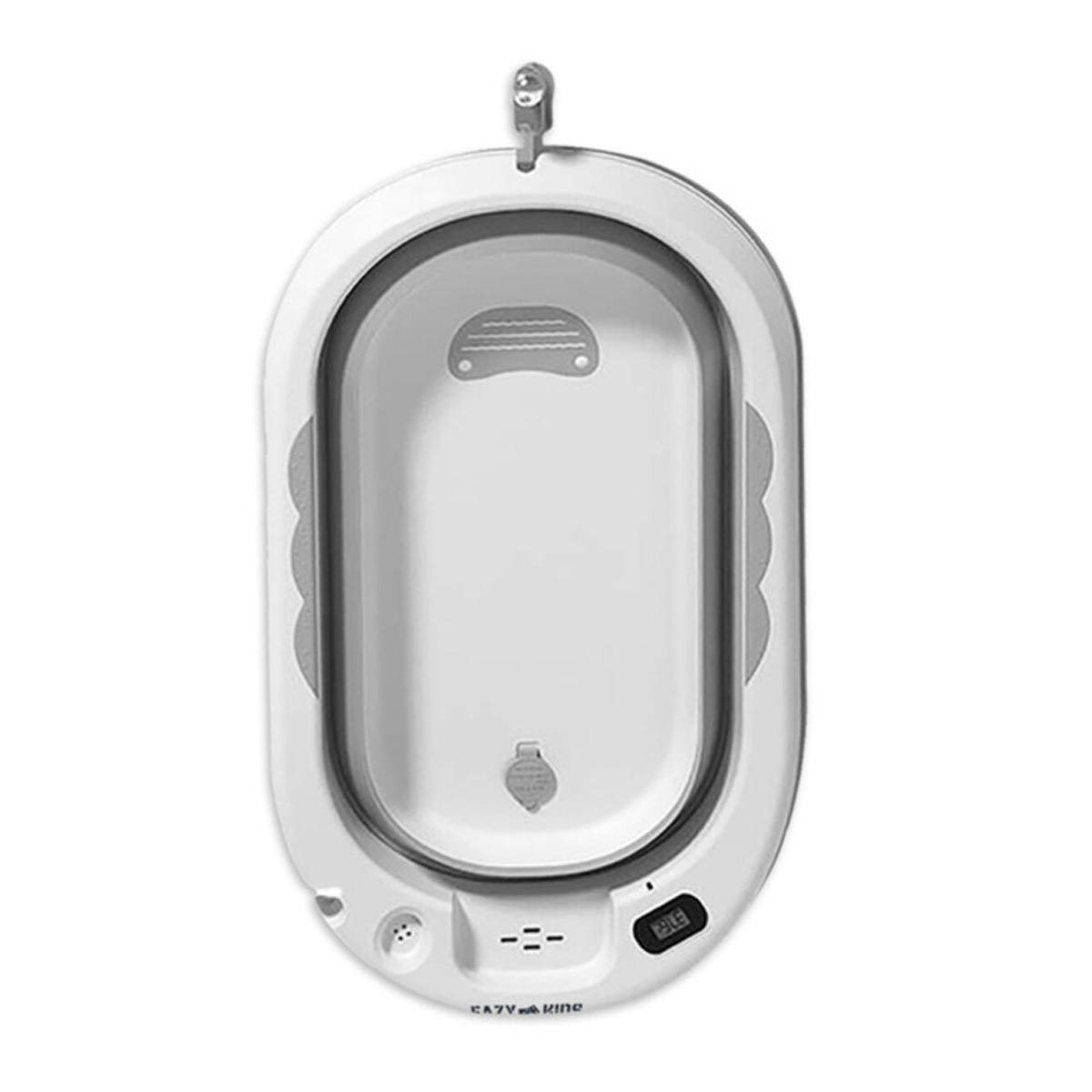 إيزي كيدز حوض استحمام قابل للطي مع تحكم بدرجة الحرارة - للأطفال الصغار، 0-2 سنوات