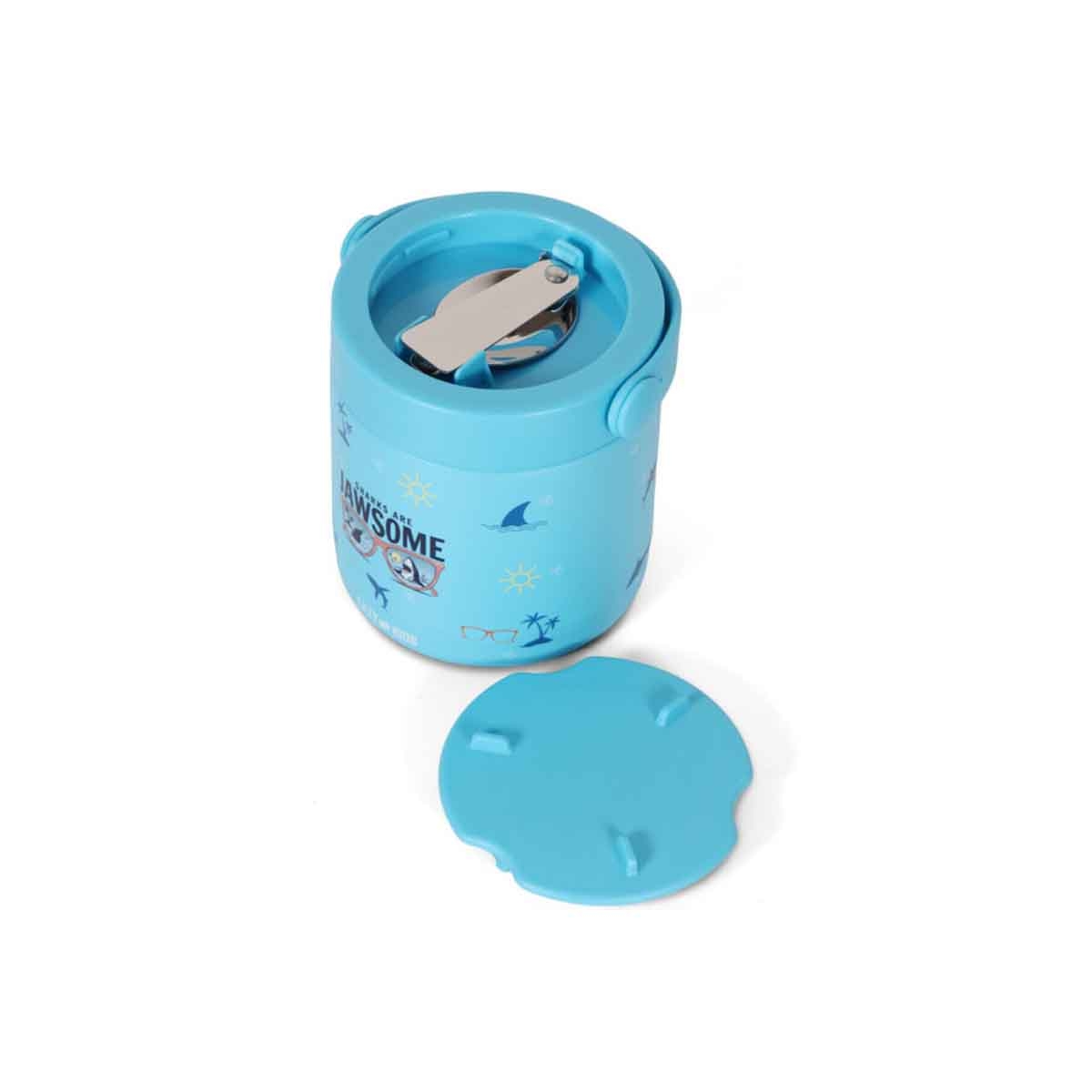 إيزي كيدز برطمان طعام حراري ستانلس ستيل جاوسوم شارك للجنسين، 3-4 سنوات