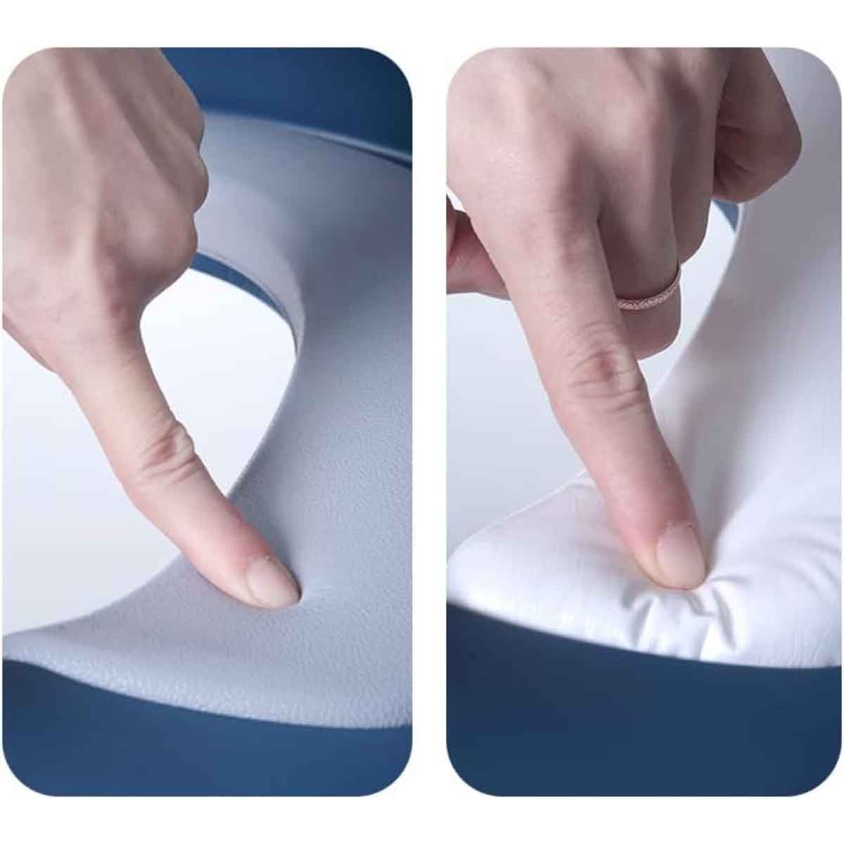 إيزي كيدز نونية تدريب قابلة للطي مع سلم باللون الأزرق