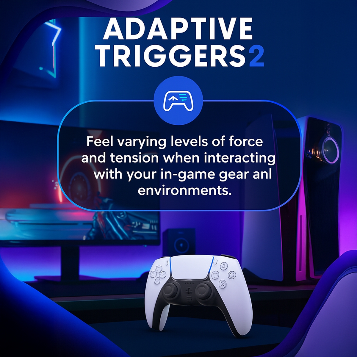 سوني بلايستيشن 5 قرص بلو-راي سعة 1 تيرابايت - نسخة السعودية الرسمية (الموديل الجديد)