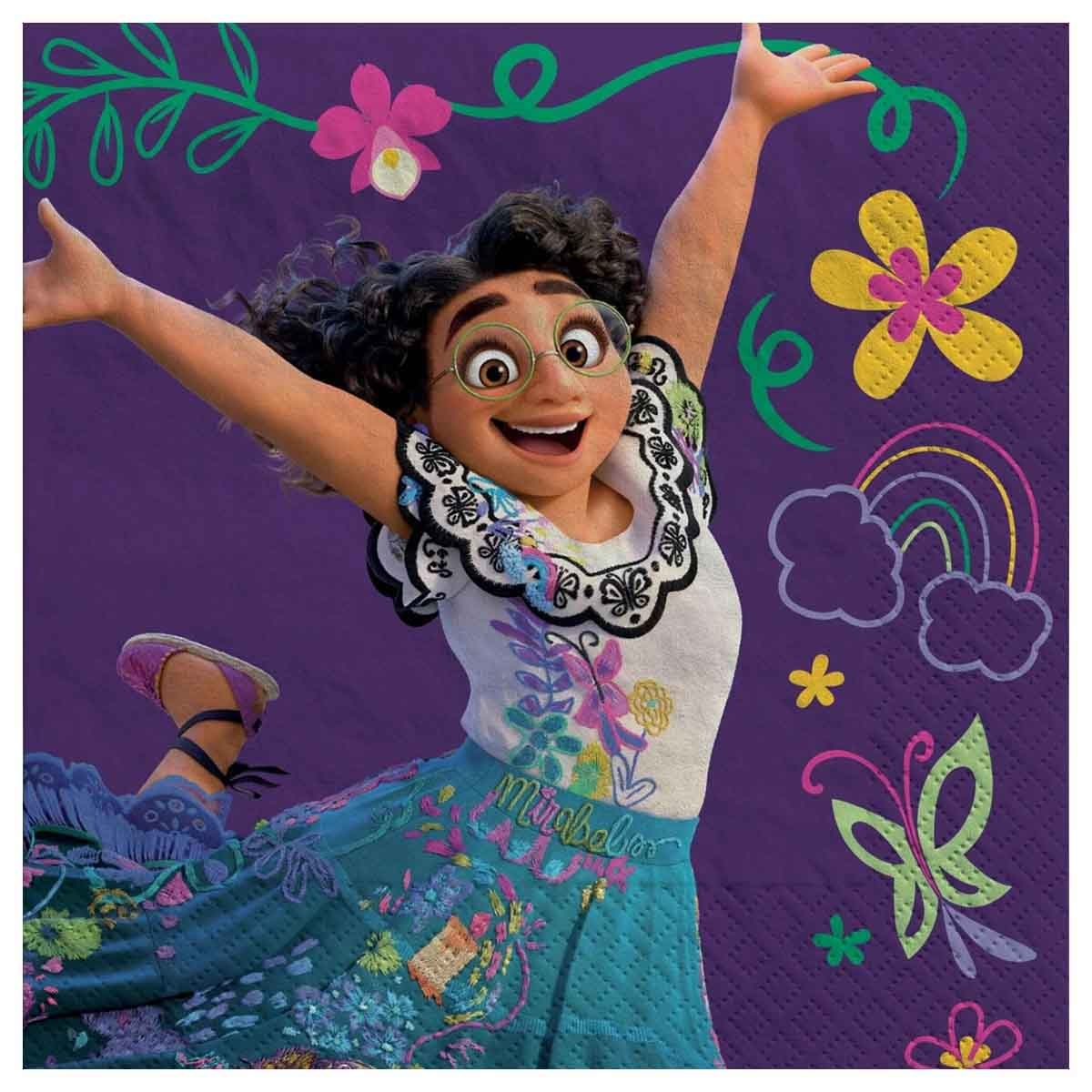 ديزني إنكانتو مجموعة مناديل مشروبات منخفضة العدد