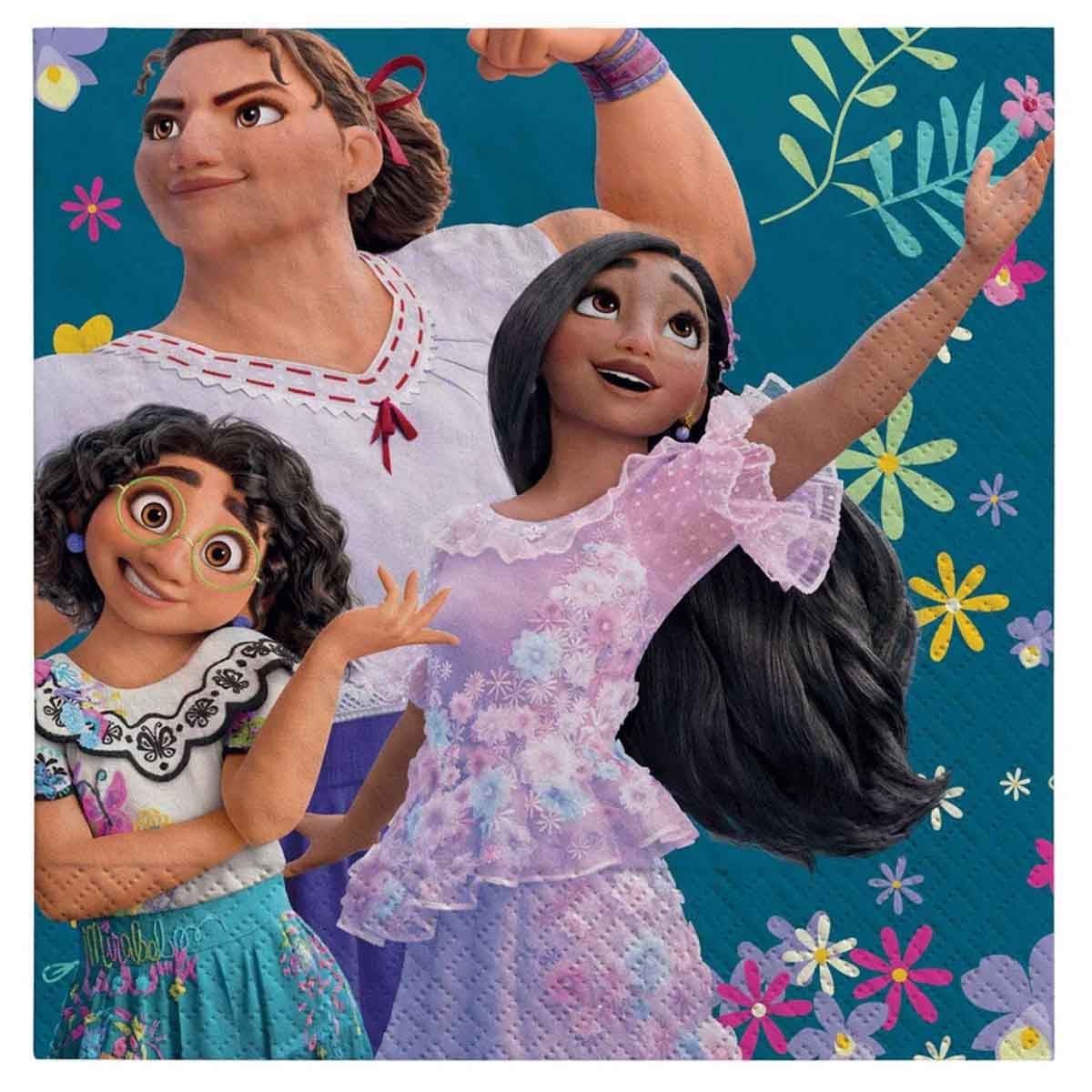 ديزني إنكانتو مجموعة مناديل غداء منخفضة العدد