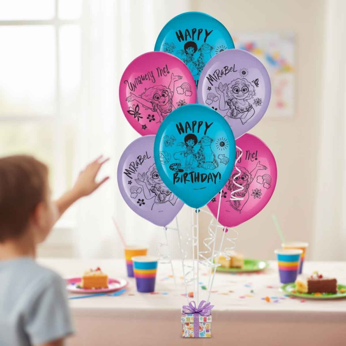 ديزني إنكانتو مجموعة 6-قطع بالونات لاتكس مطبوعة 12 انش