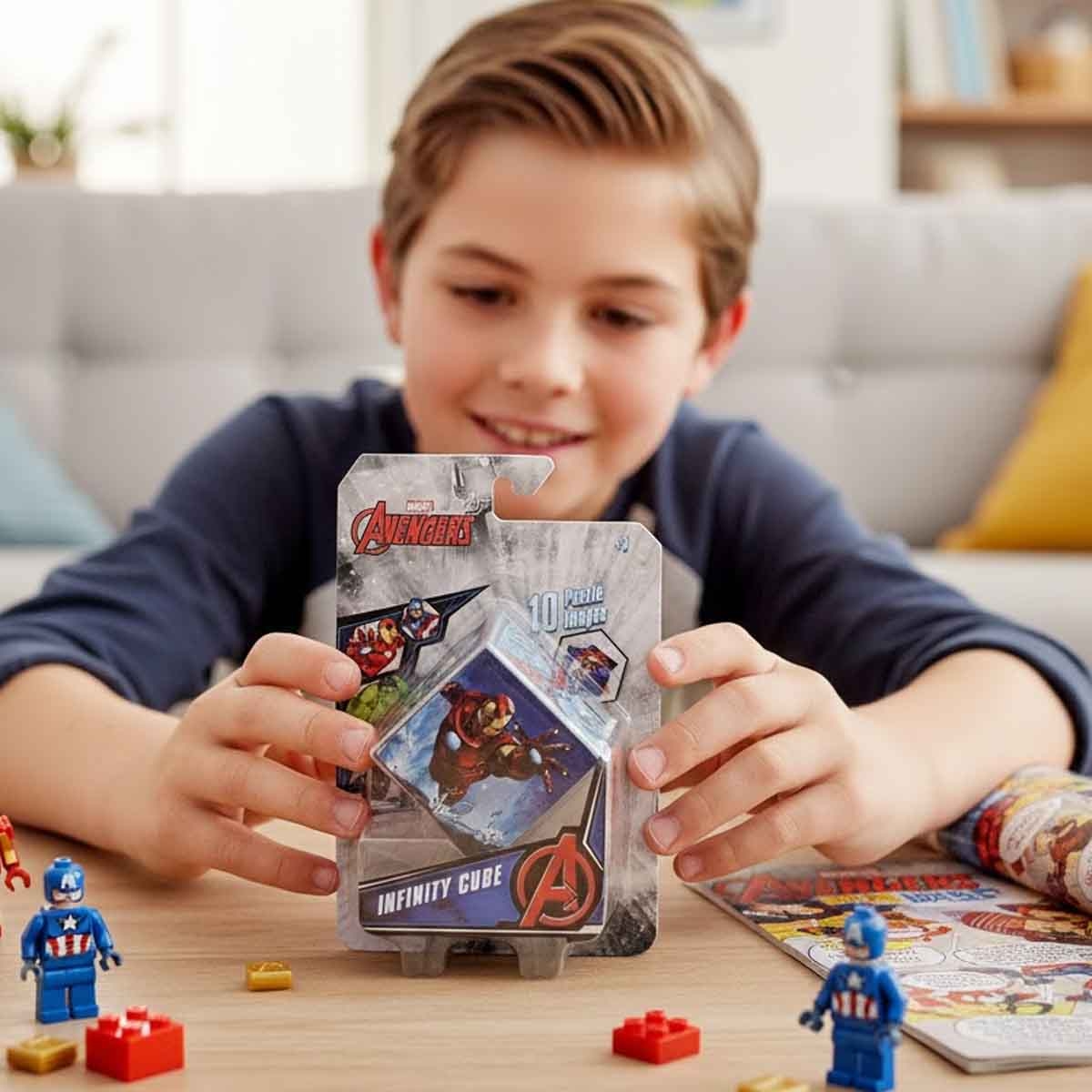 إيولو مكعبات إنفينيتي آيرون مان من مارفل للأولاد، 3-4 سنوات