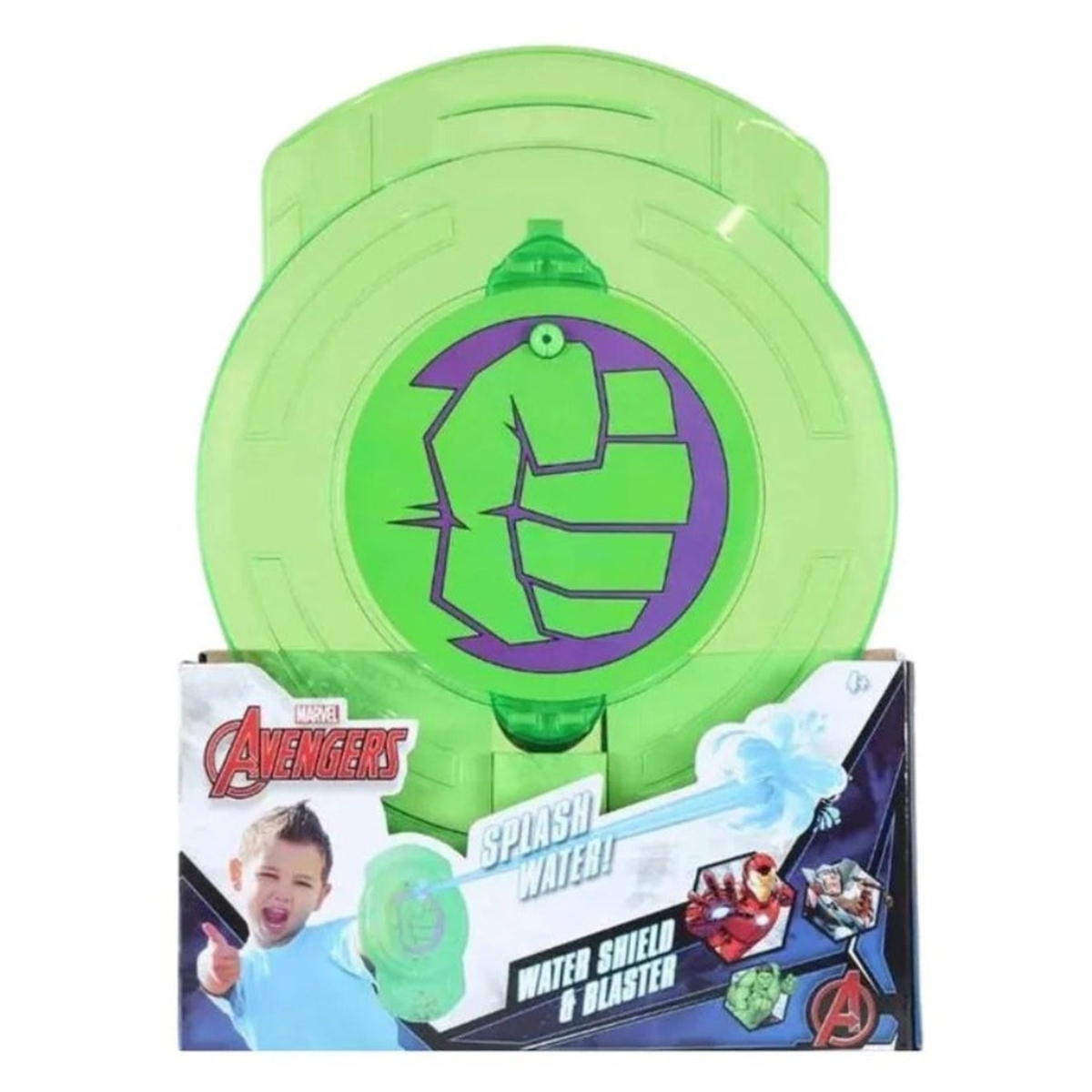 إولو تويز مارفل هولك درع ماء ومسدس للجنسين، 5-7 سنوات