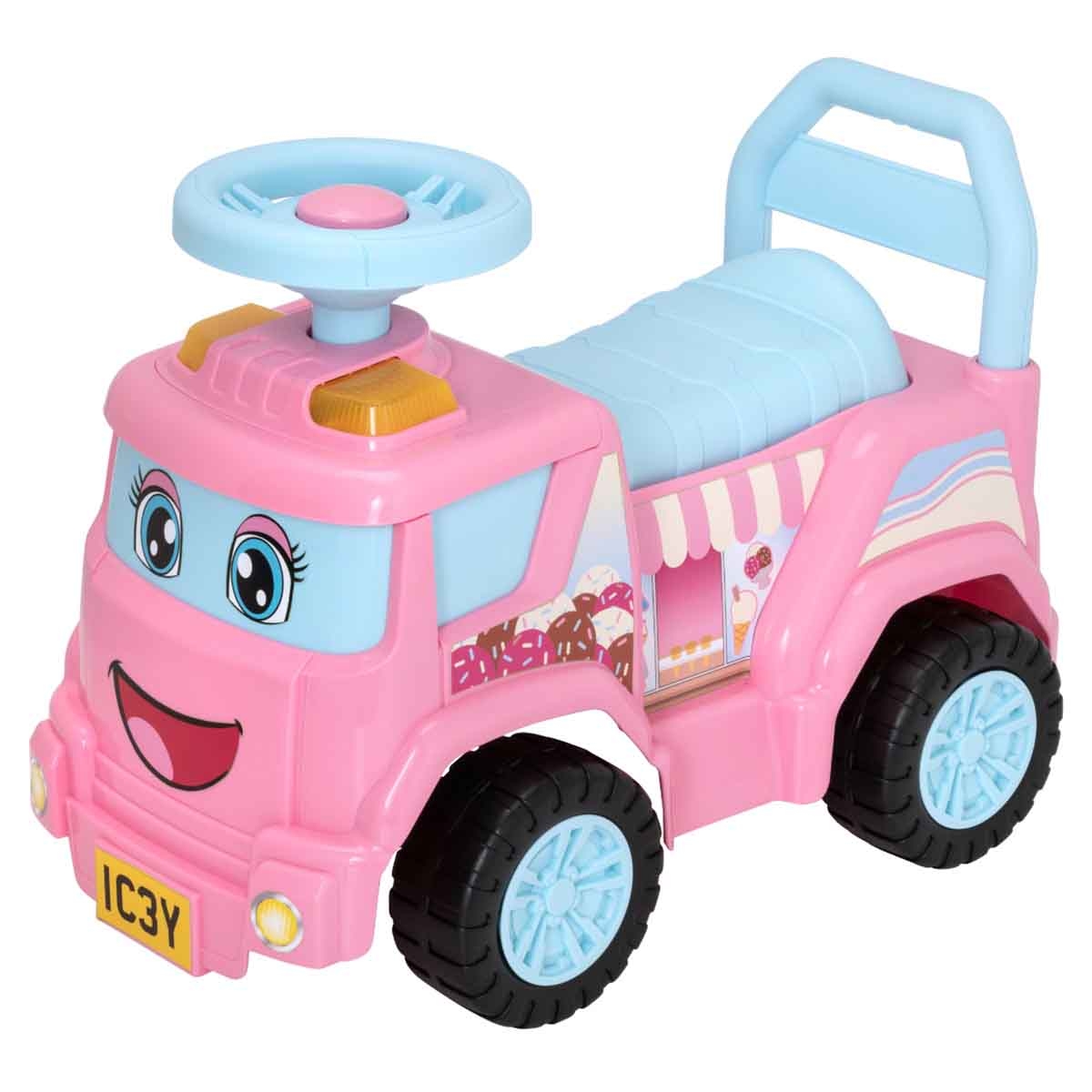 إيفو شاحنة آيس كريم دراجة ركوب للبنات، 3-4 سنوات