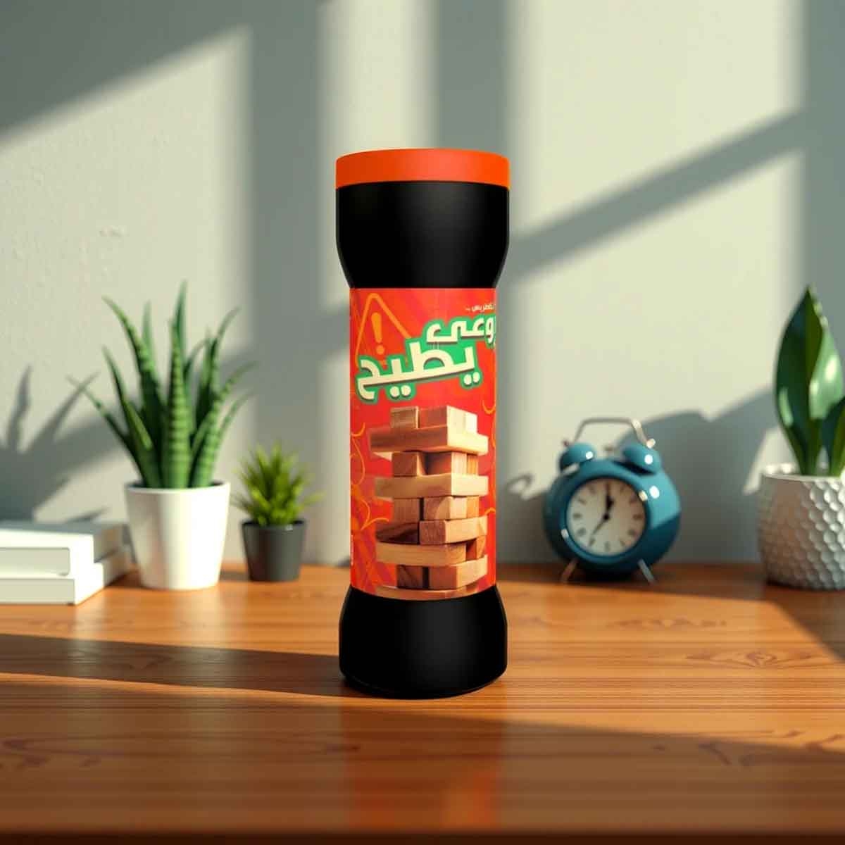 نيلكو لعبة إوعى يطيح الأسطوانية للأطفال من عمر 5 إلى 7 سنوات