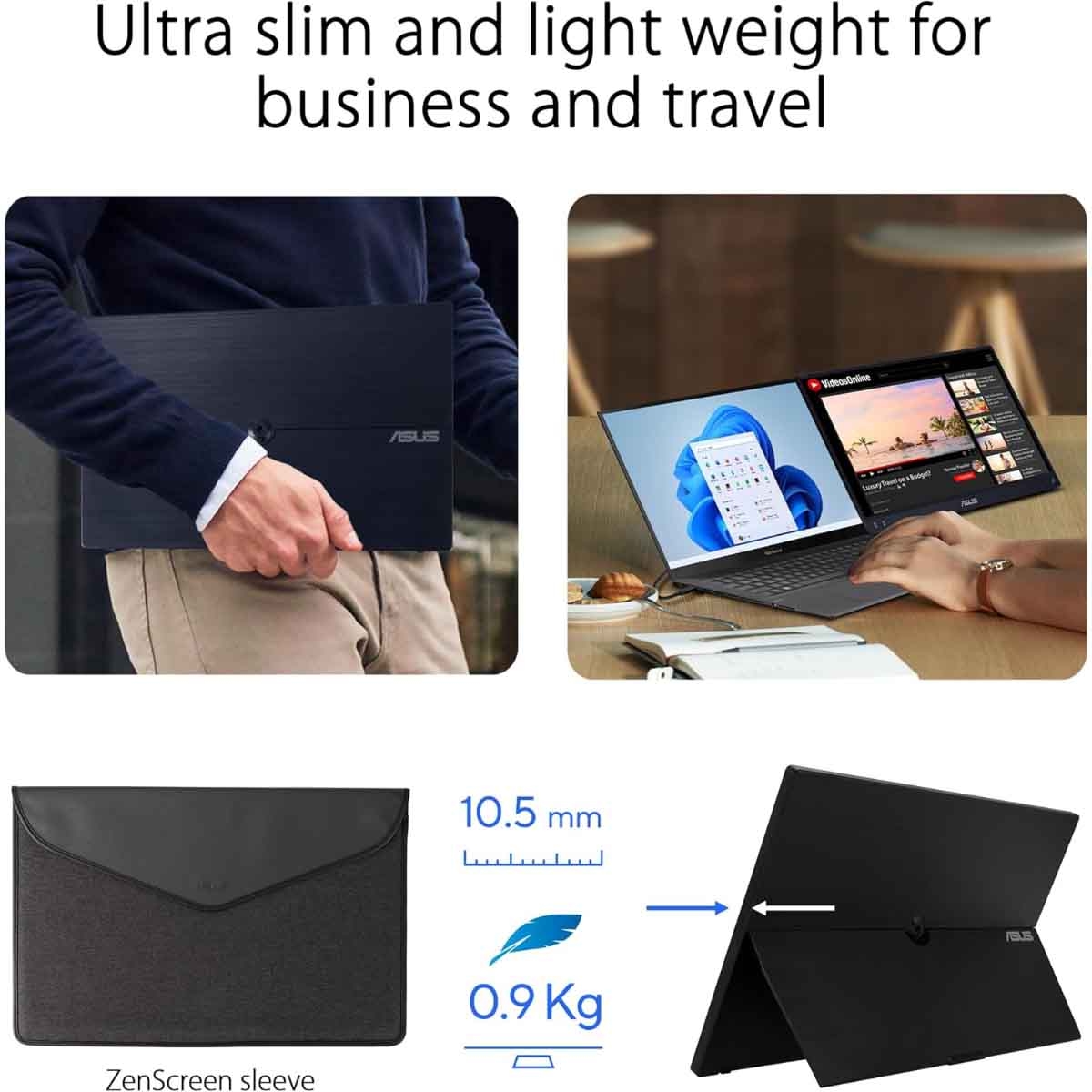 أسوس MB16ACV شاشة محمولة FHD 16 بوصة