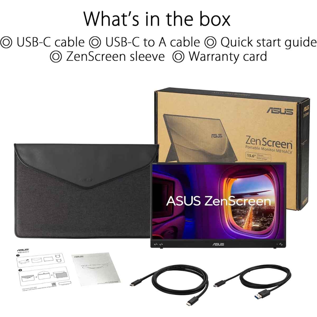 أسوس MB16ACV شاشة محمولة FHD 16 بوصة