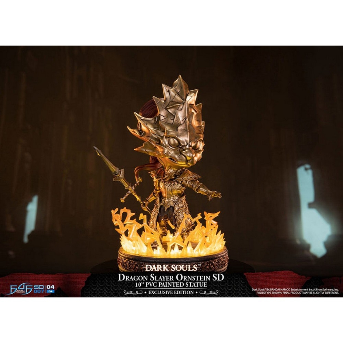 فيرست 4 فيجرز 9.4 إنش دارك سولز: دراجون سلاير أورنستين مجسم للجنسين، 8-10 سنوات