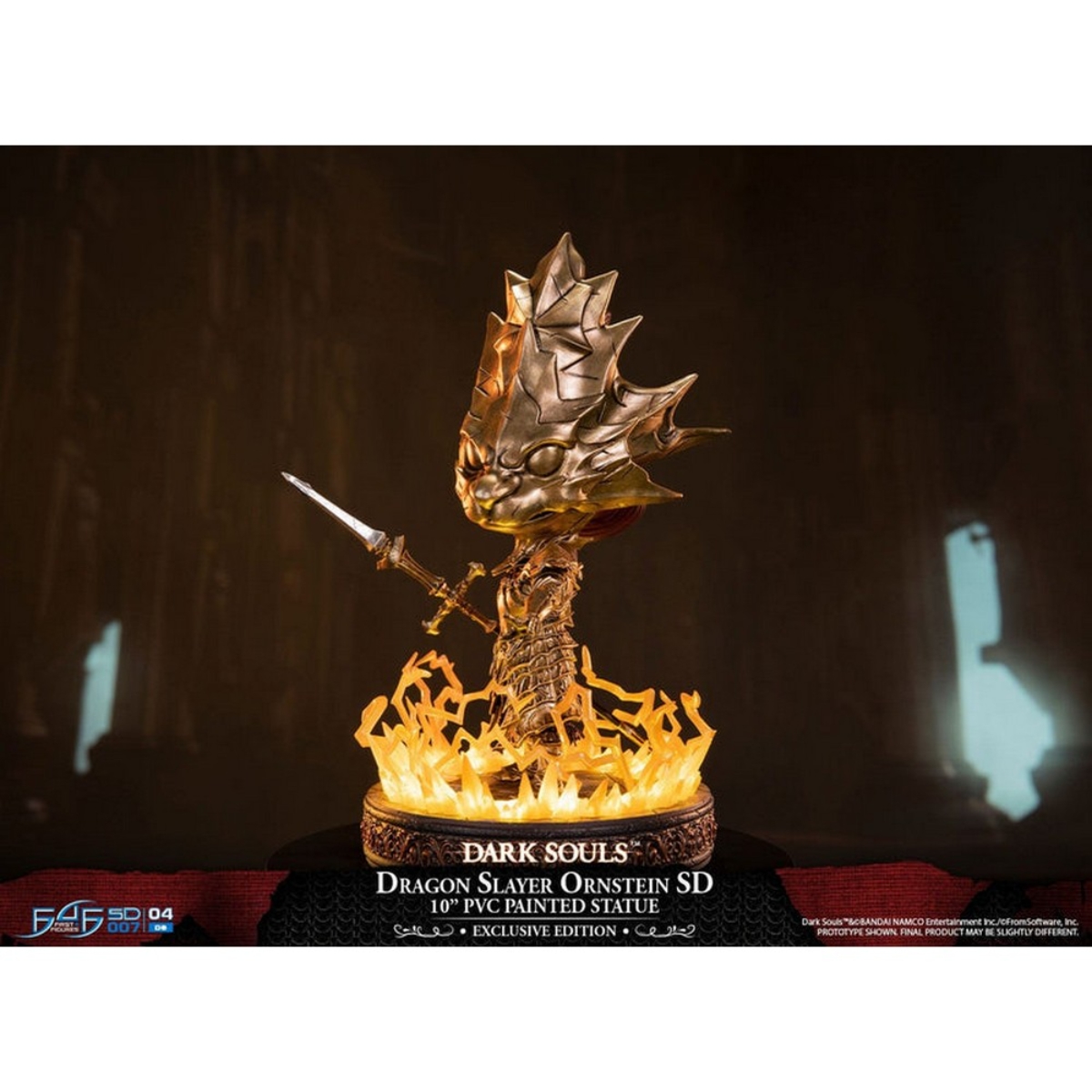 فيرست 4 فيجرز 9.4 إنش دارك سولز: دراجون سلاير أورنستين مجسم للجنسين، 8-10 سنوات