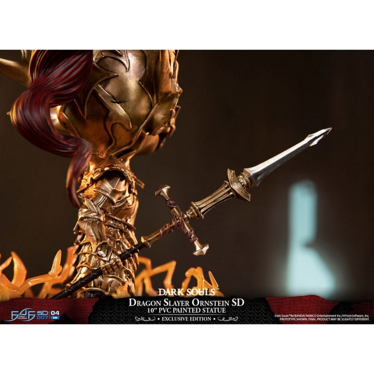 فيرست 4 فيجرز 9.4 إنش دارك سولز: دراجون سلاير أورنستين مجسم للجنسين، 8-10 سنوات