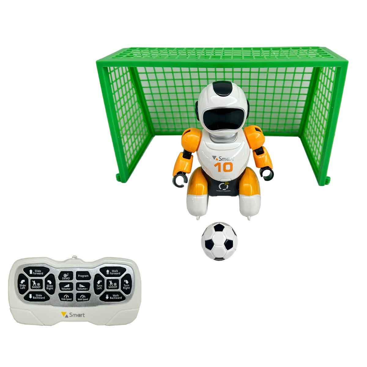 أمويل لعبة روبوت كرة القدم بالتحكم عن بعد للأولاد، عمر 3-4 سنوات