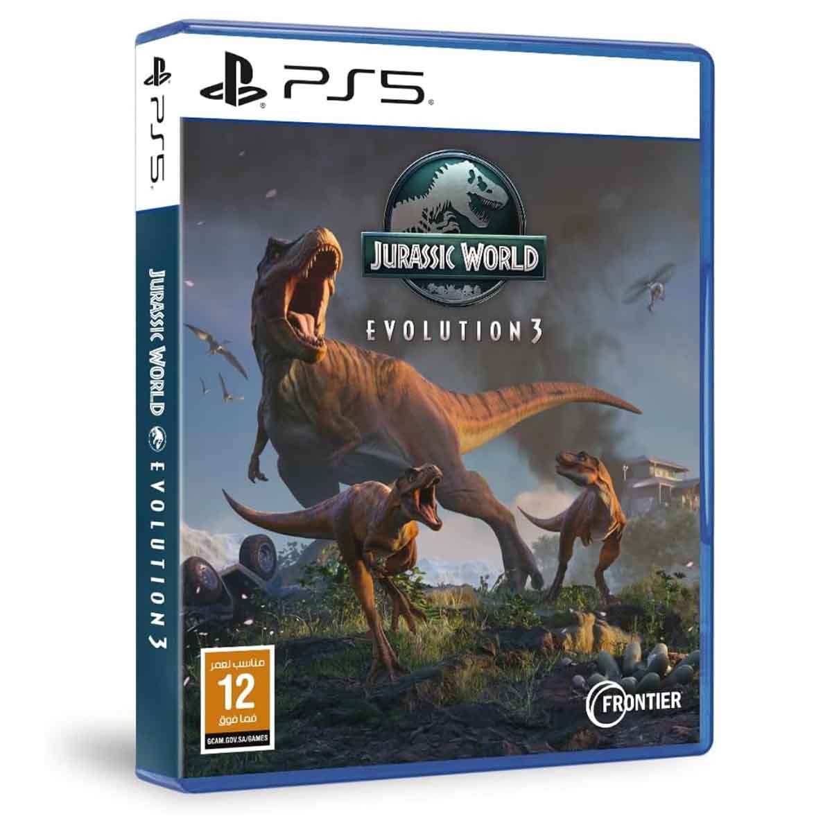 فرونتير جورياسيك وورلد إيفولوشن 3 نسخة السعودية لعبة فيديو لجهاز بلايستيشن 5
