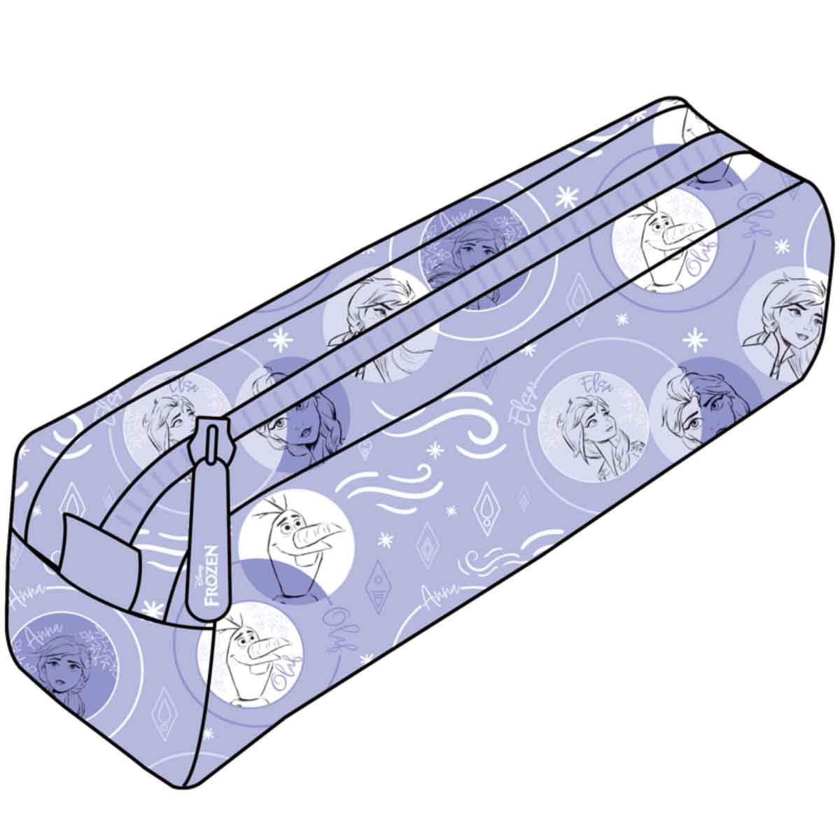 فروزن مجموعة حقيبة ظهر ديزني 4 في 1 مع زجاجة ومقلمة وحقيبة غداء