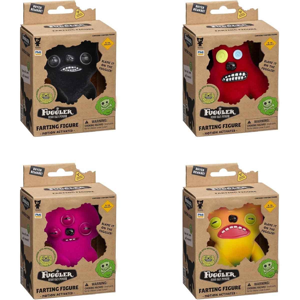 فاجلر شخصية أكشن مضحكة وحش قبيح تصدر أصوات متنوعة للجنسين عمر 5-7 سنوات