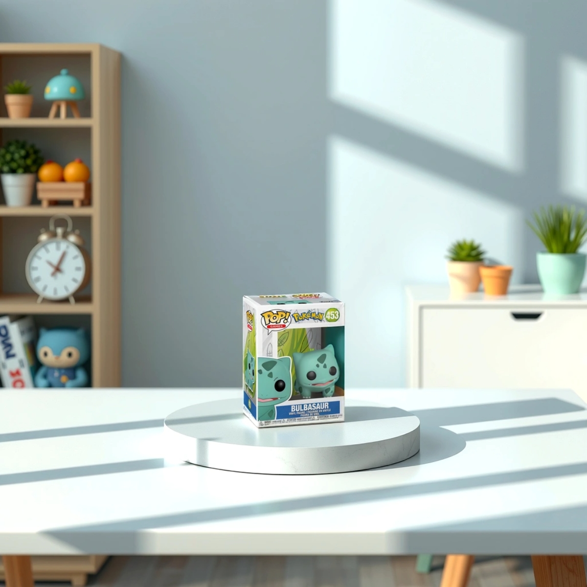 فانكو بوب! 4 إنش جيمز: بوكيمون - بولباسور مجسم برأس هزاز للجنسين، 5-7 سنوات