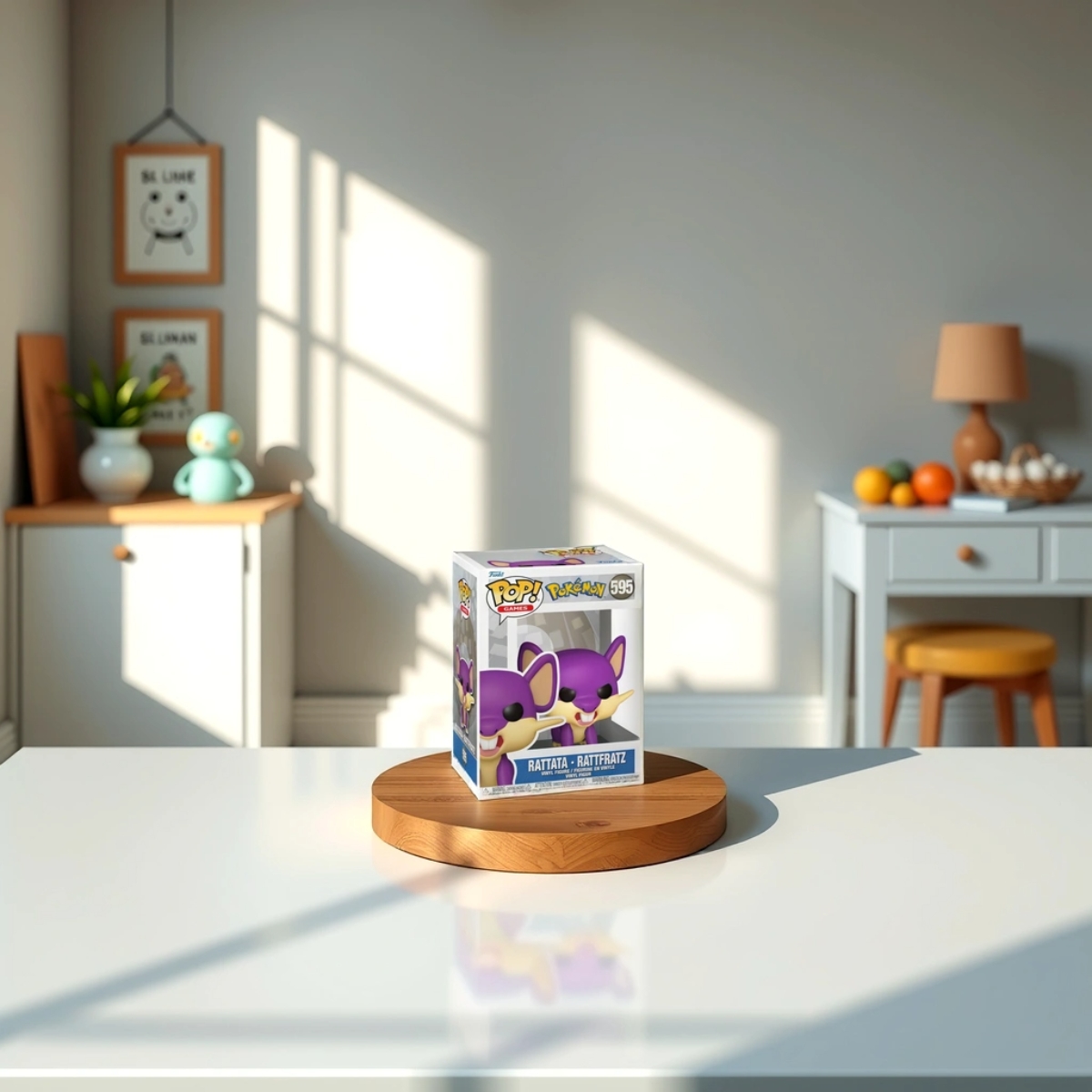 فانكو بوب! 4 إنش جيمز: بوكيمون - راتاتا نسخة أوروبا والشرق الأوسط وأفريقيا فينيل فيجر للجنسين، 3-4 سنوات